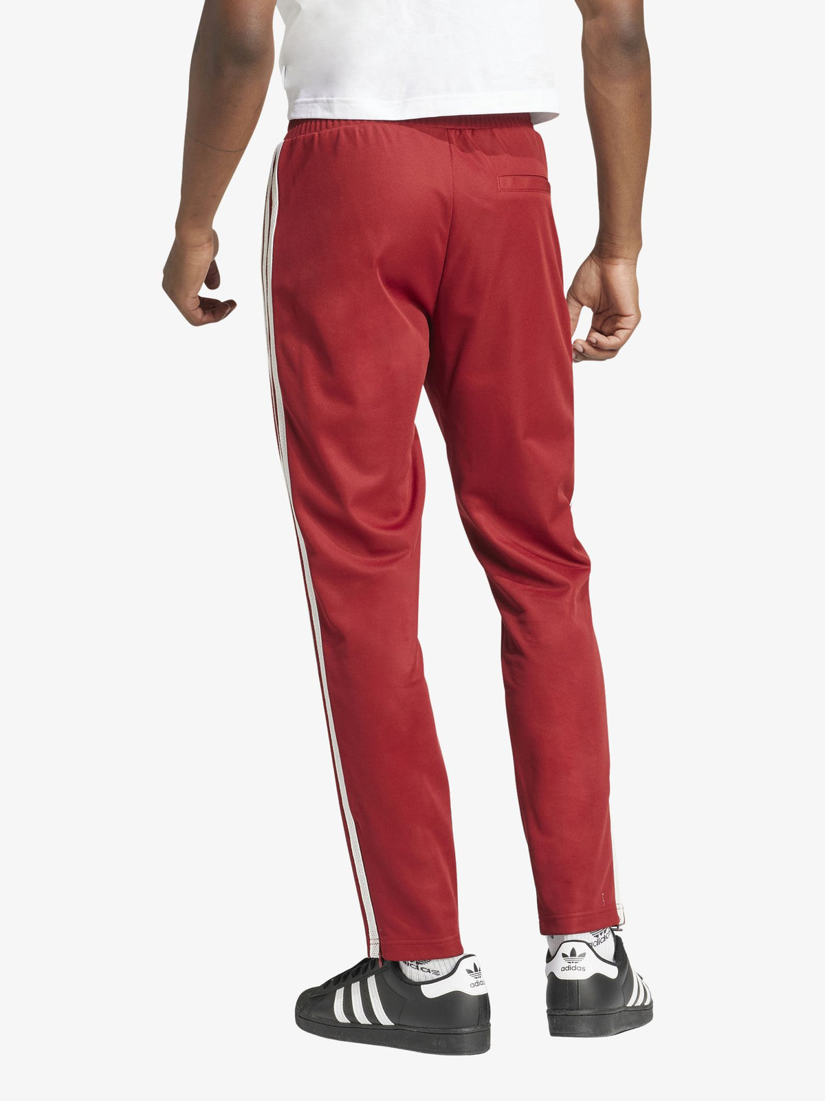 Adidas Track Pant | rust red