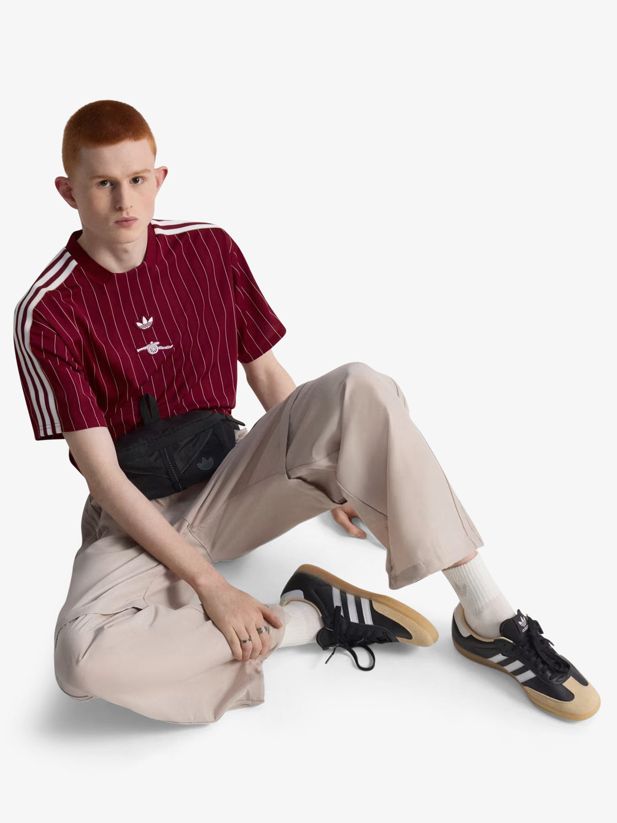 Adidas Arsenal Terrace Icons Jersey | Collegiate Burgundy