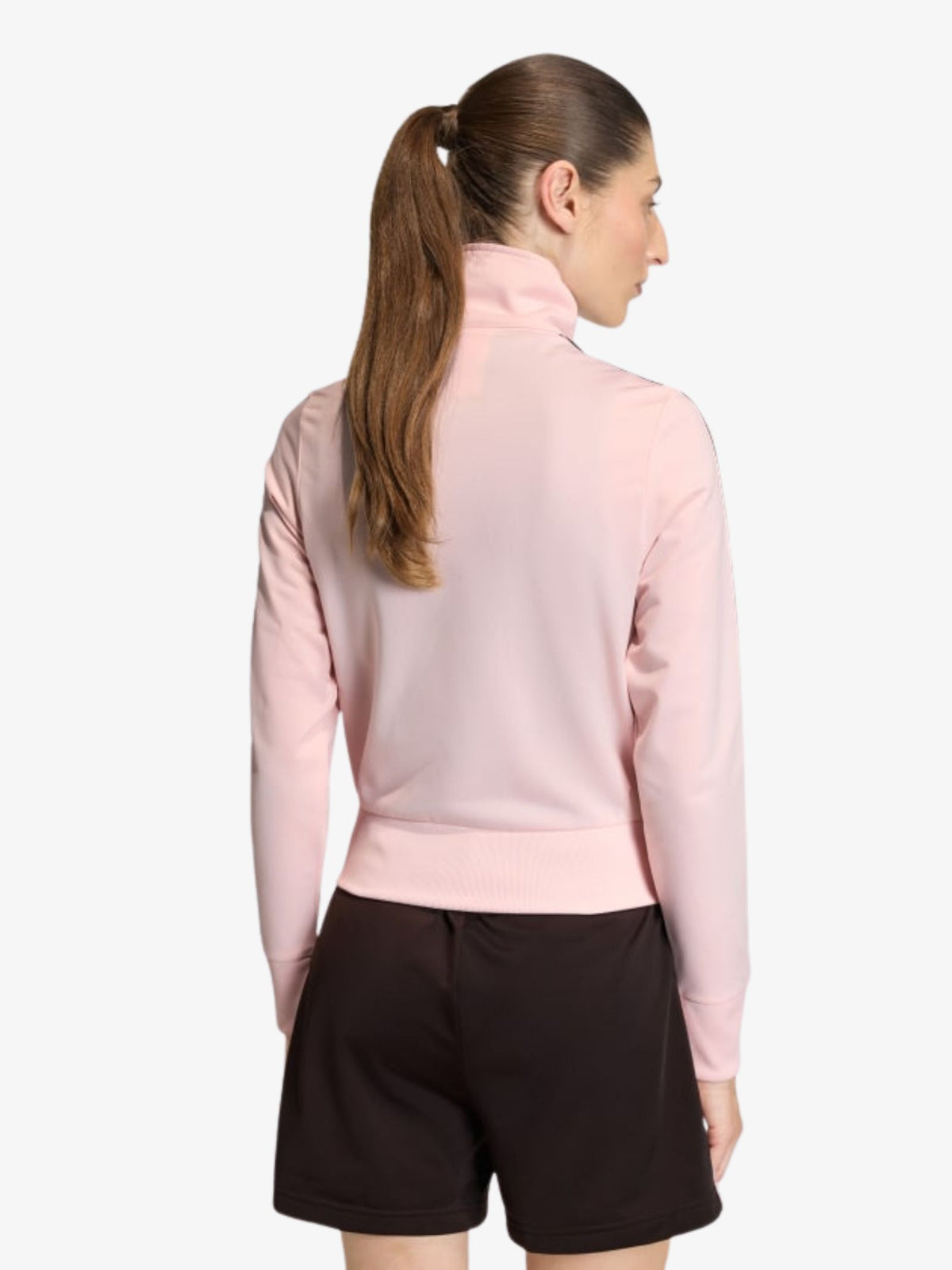 Adidas Firebird Classic Track Top | Sandy Pink/Aurora Coffee