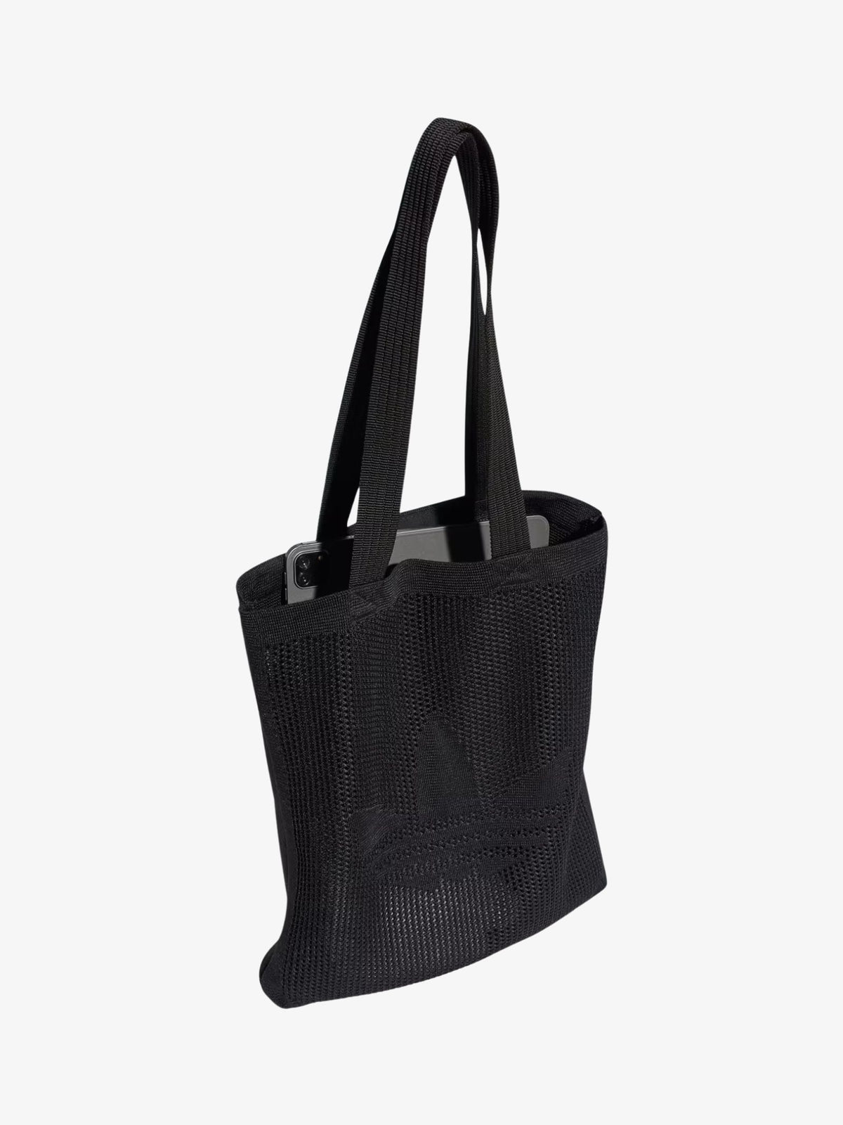 Adidas Crochet Tote Bag | Black