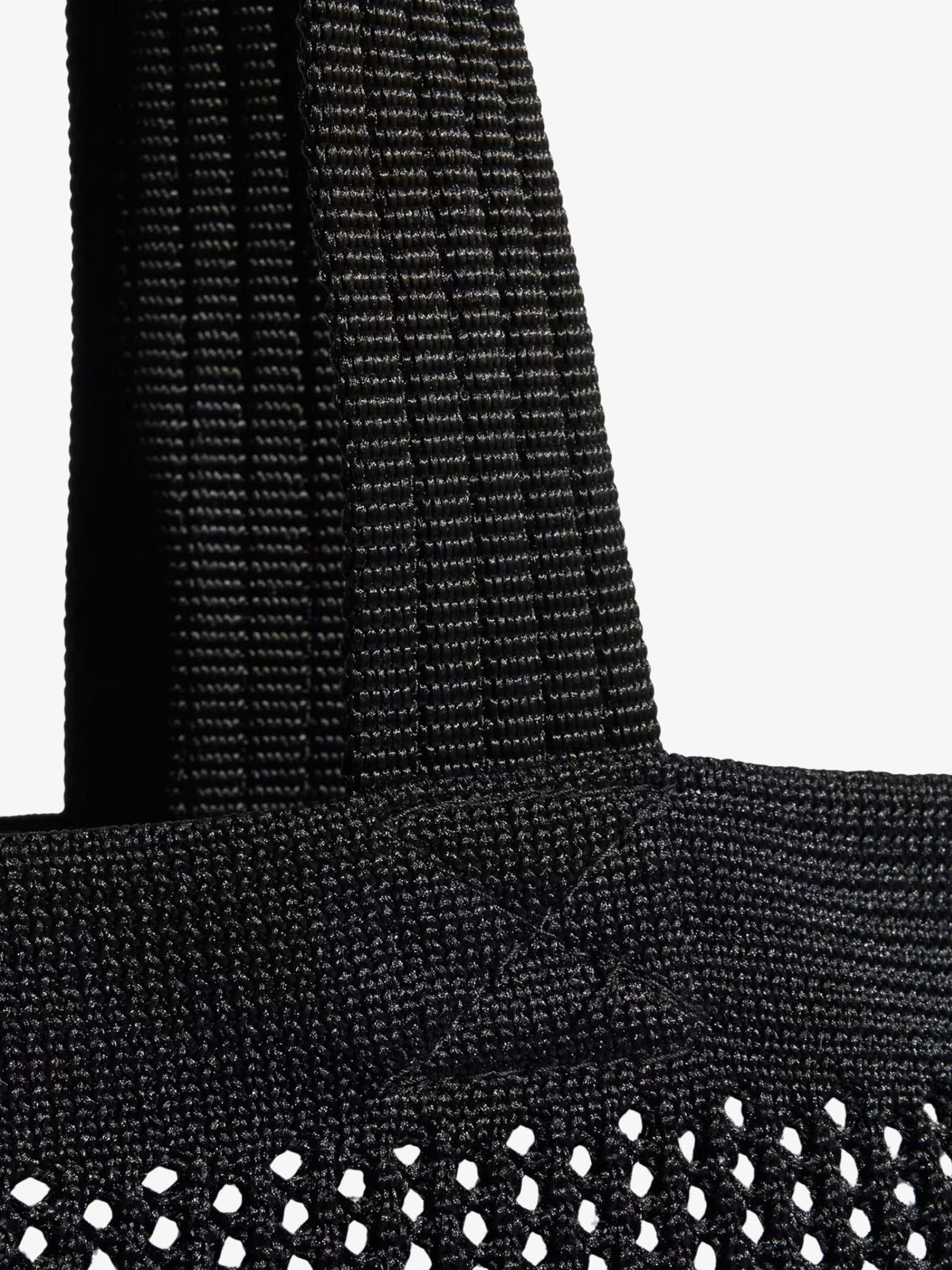 Adidas Crochet Tote Bag | Black