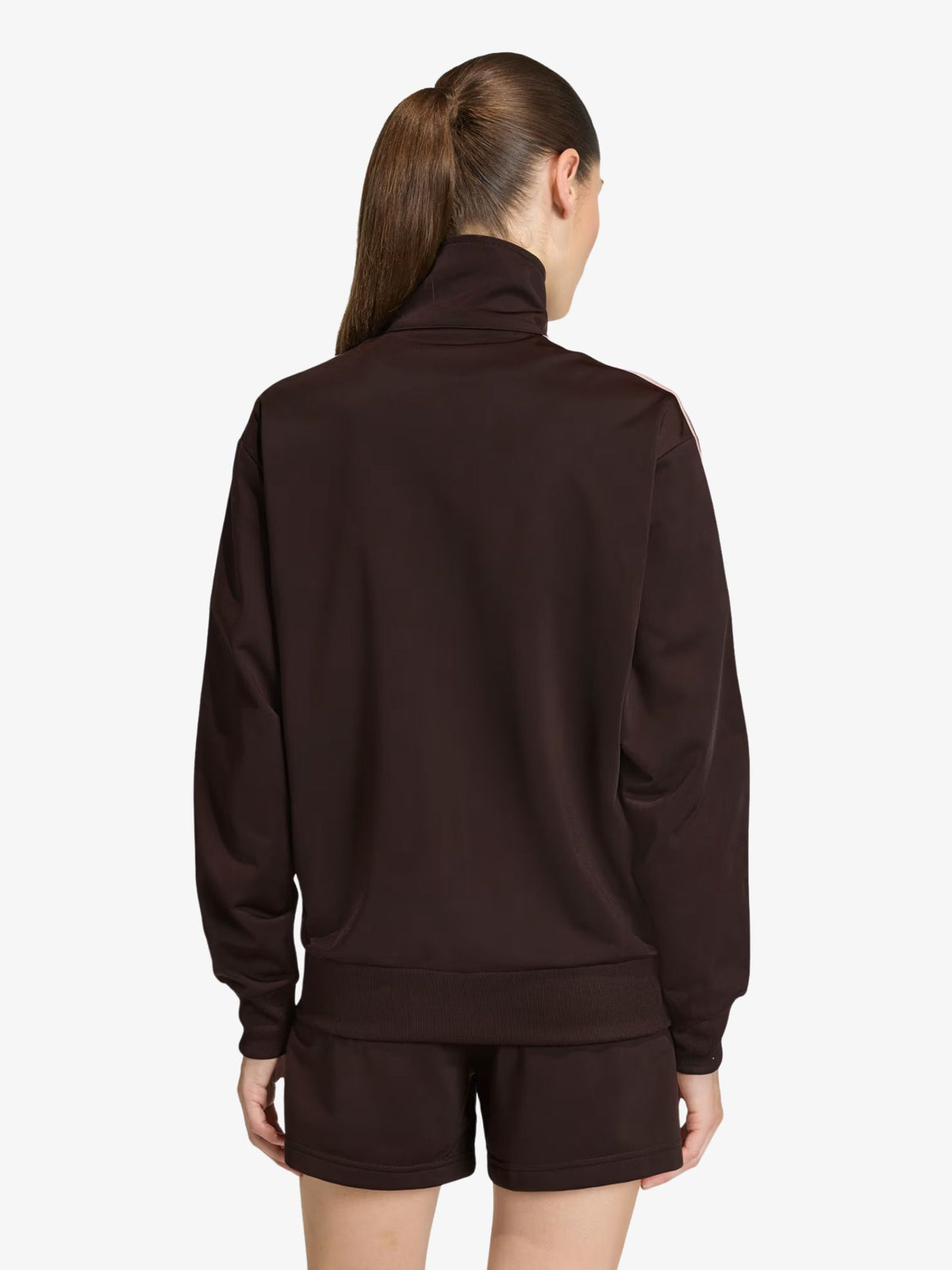 Adidas Firedbird Loose Track Top | Aurora Coffee/Sandy Pink