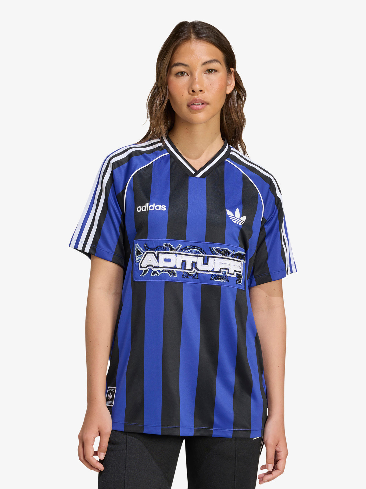 Adidas Soccer Summer Fem Jersey | semi lucid blue/black