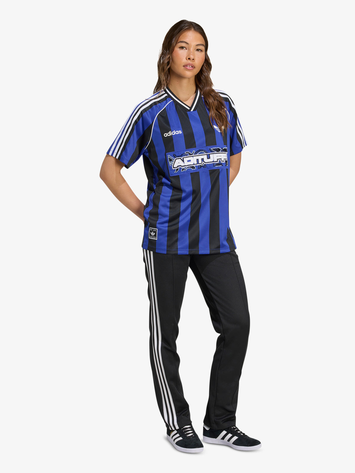 Adidas Soccer Summer Fem Jersey | semi lucid blue/black
