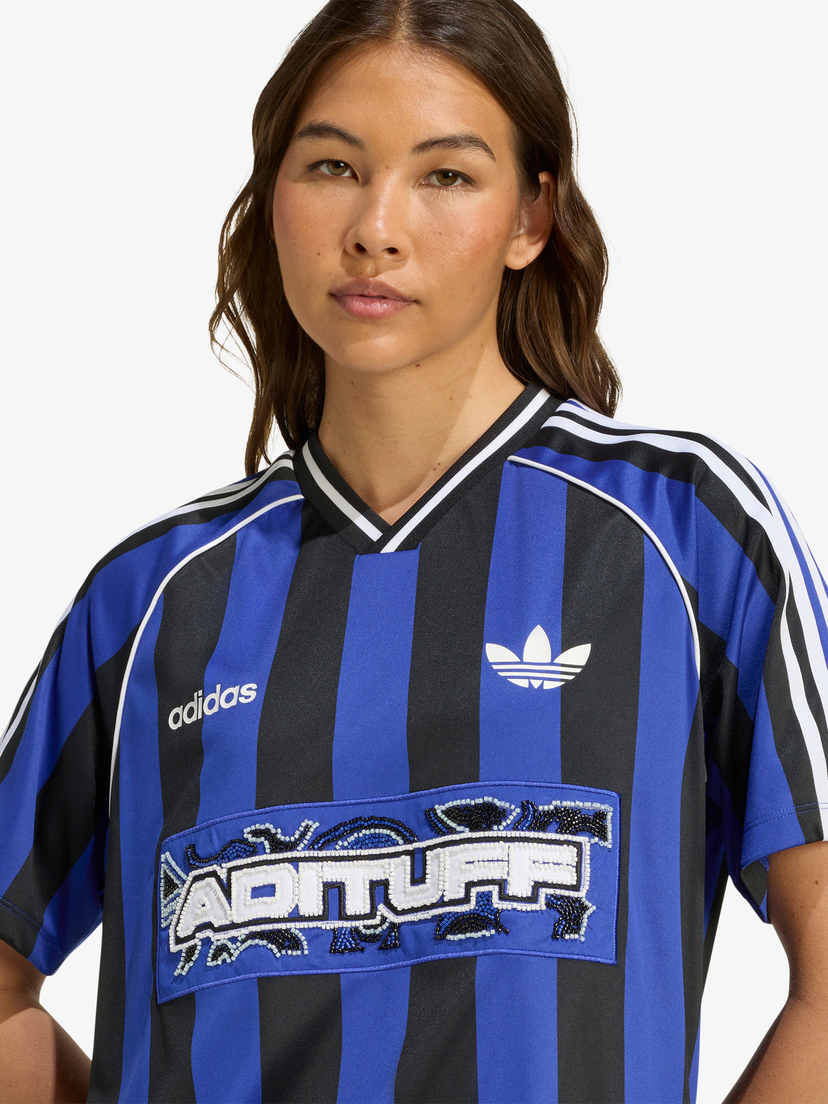Adidas Soccer Summer Fem Jersey | semi lucid blue/black