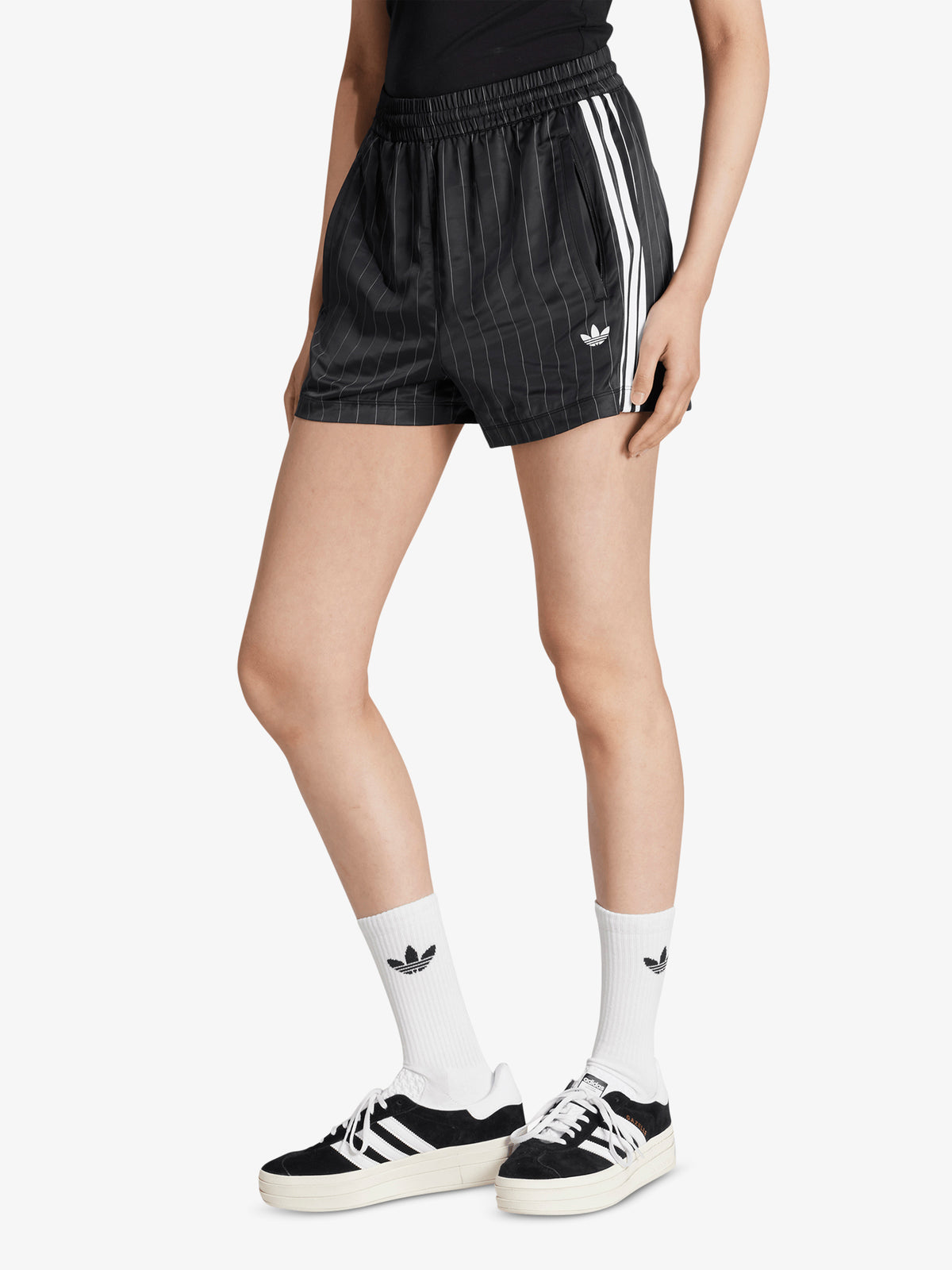 Adidas Soccer Satin  Classic Shorts | black