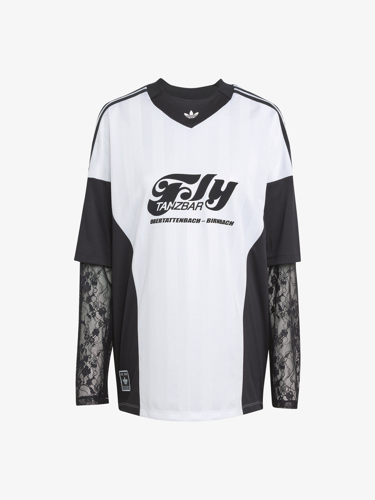 Adidas Soccer Summer Fem Lace Long Sleeve Jersey | white/black