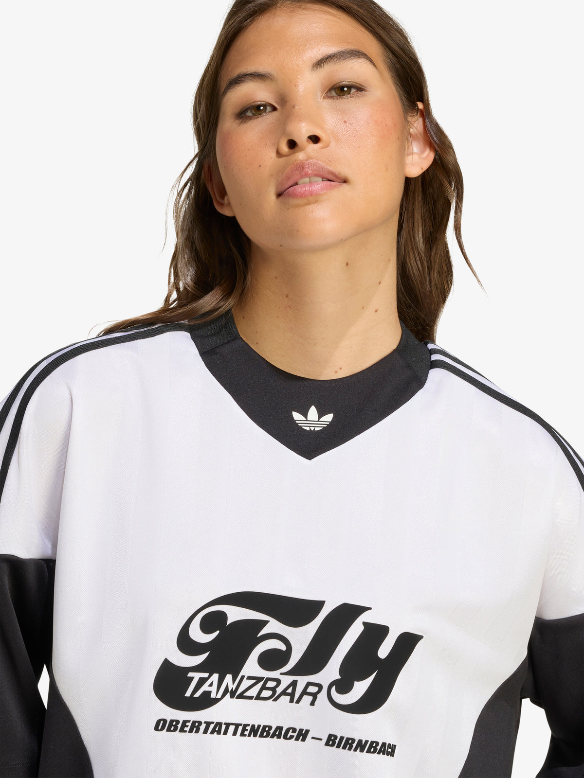 Adidas Soccer Summer Fem Lace Long Sleeve Jersey | white/black