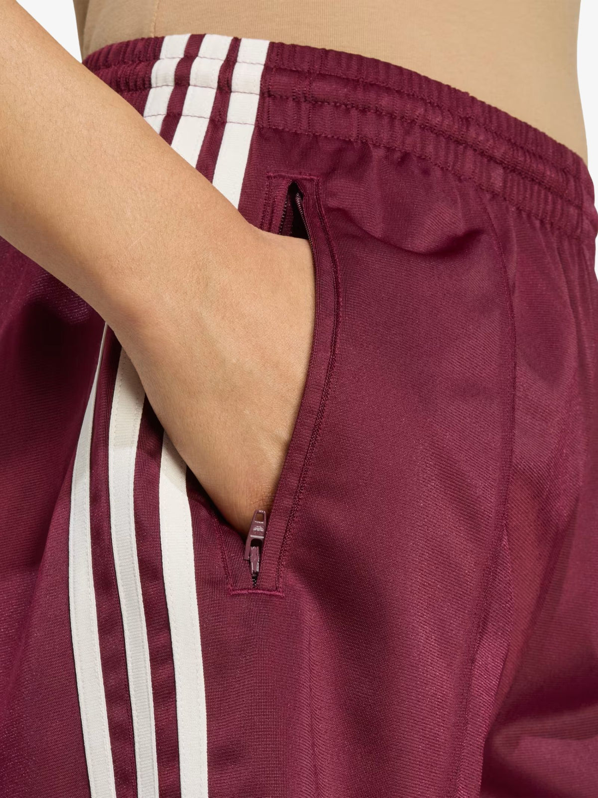 Adidas Firebird Short | Maroon/Cream White