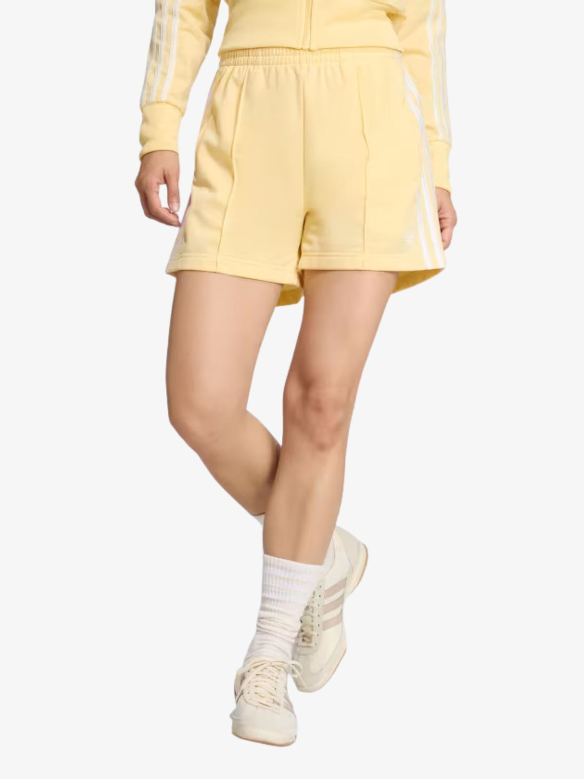 Adidas Firebird Shorts | Orange Tint/Off White