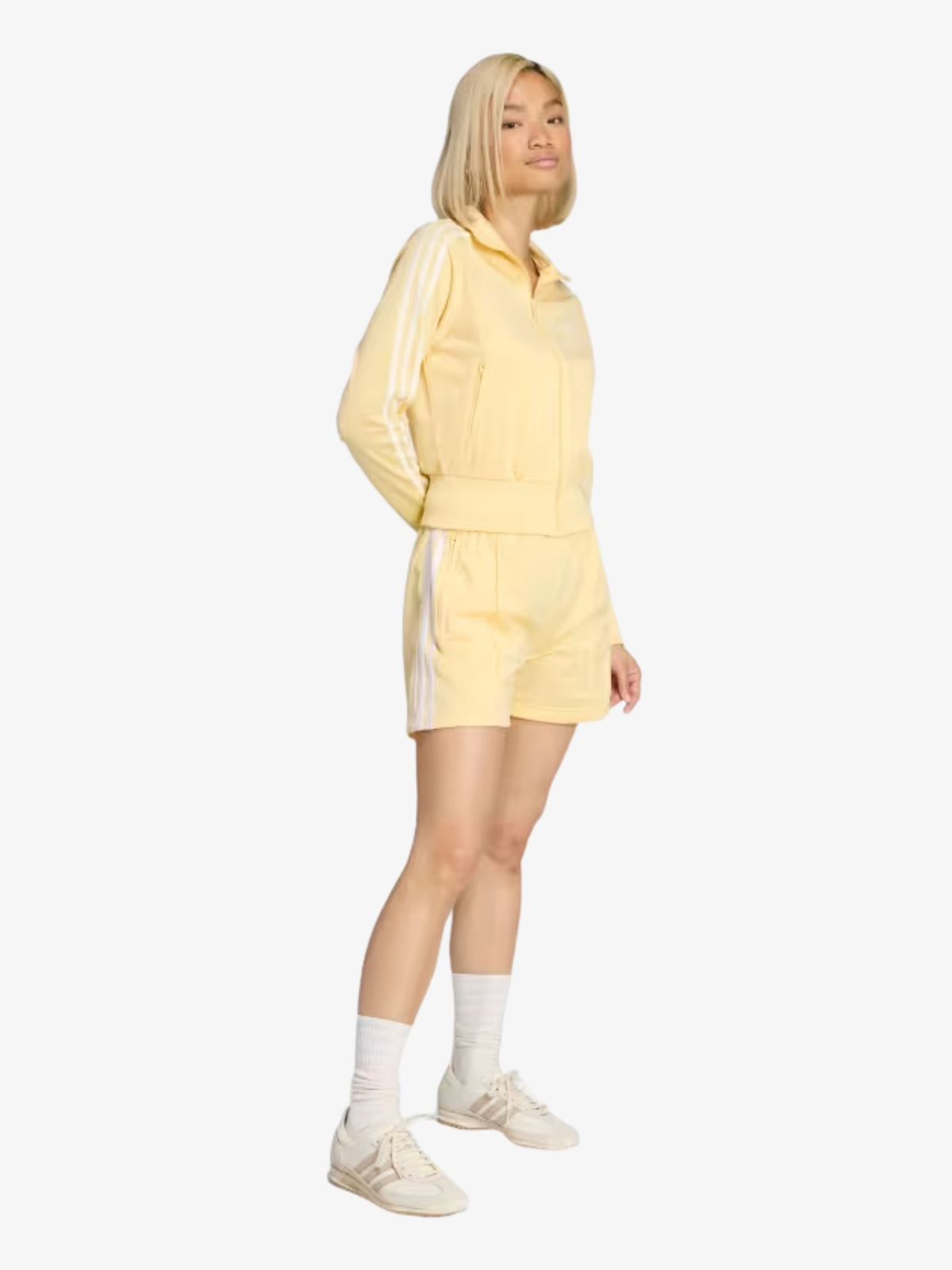 Adidas Firebird Shorts | Orange Tint/Off White