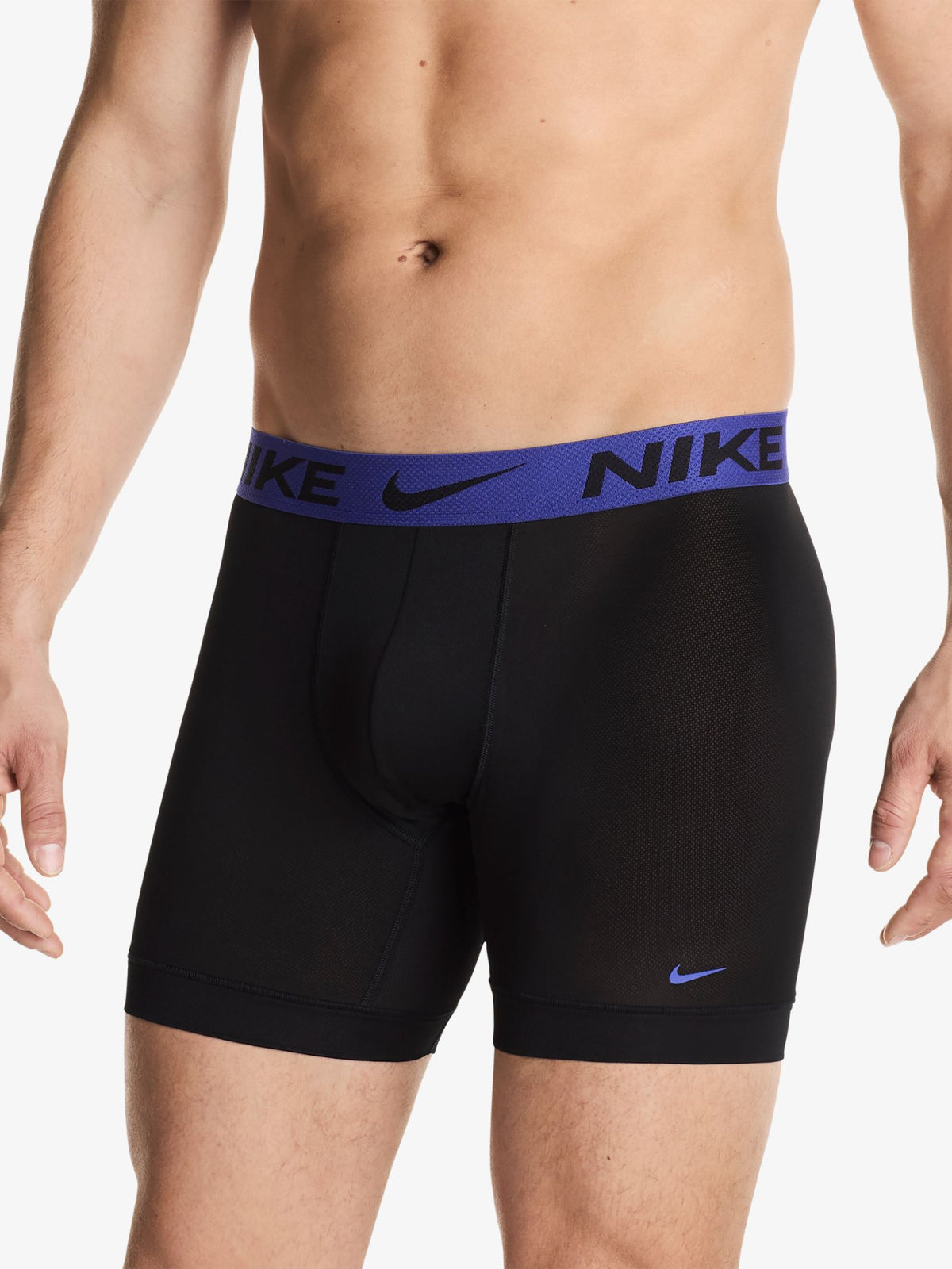 Nike Underwear Men's Underwear ADV Micro Boxer Brief (3 Pack) | Black