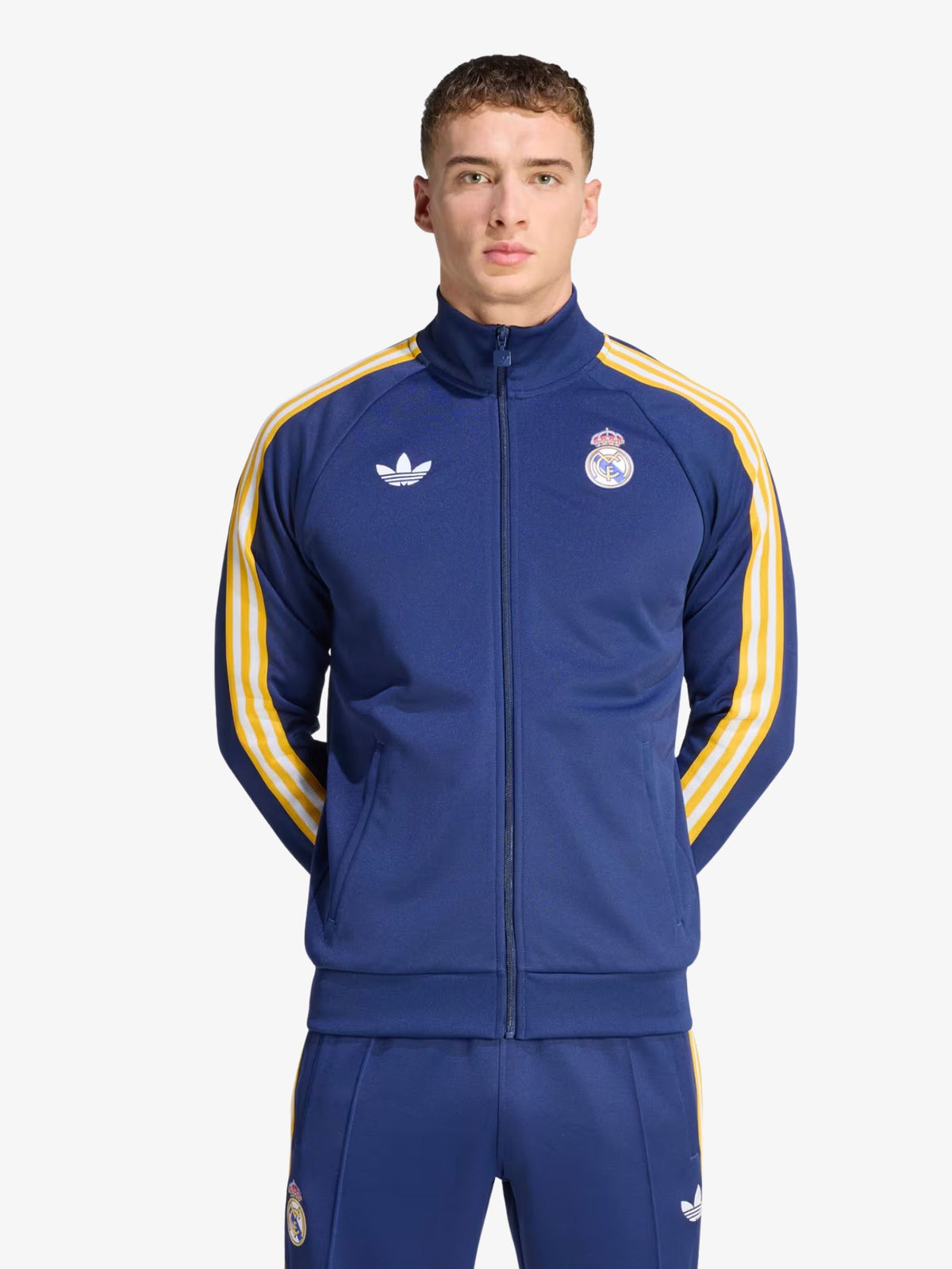 Adidas Real Madrid Originals Track Top | Dark Blue