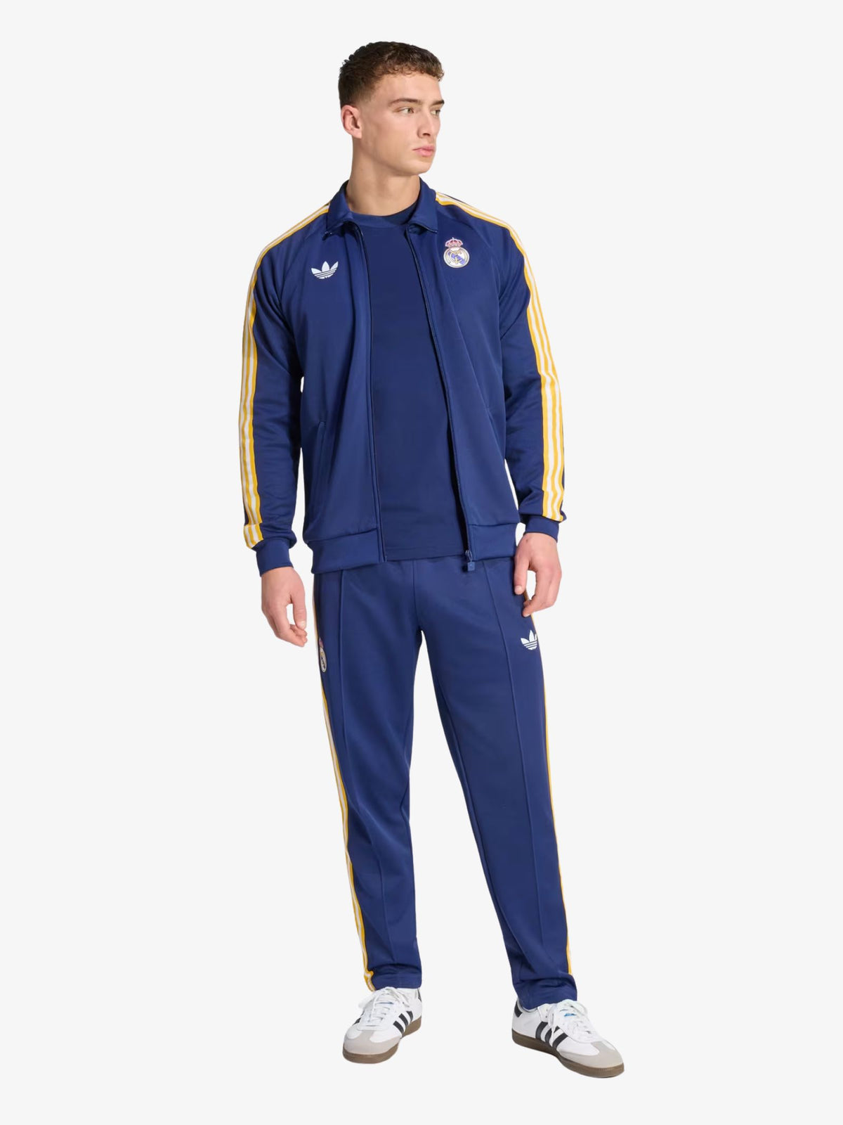 Adidas Real Madrid Originals Track Top | Dark Blue
