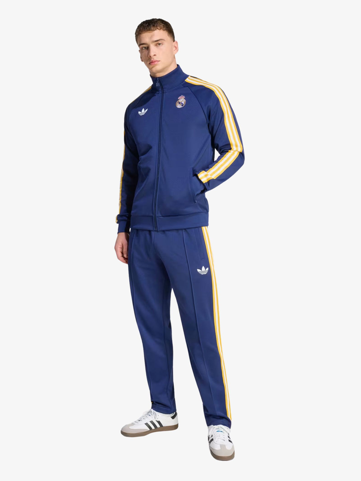 Adidas Real Madrid Originals Track Top | Dark Blue