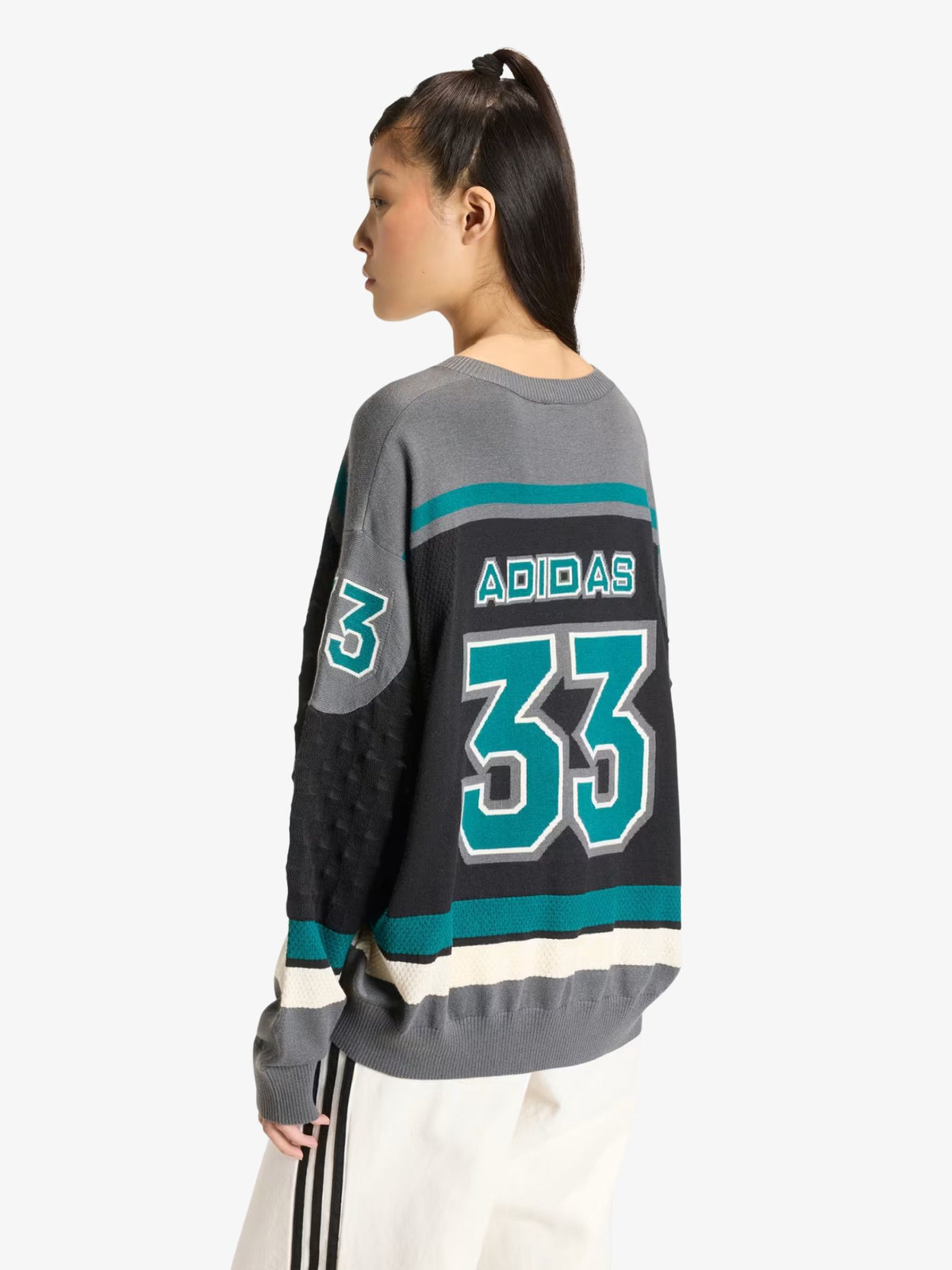 Adidas Adiluna Knit Jersey | Black