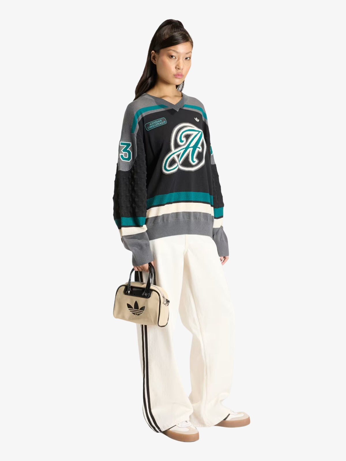 Adidas Adiluna Knit Jersey | Black