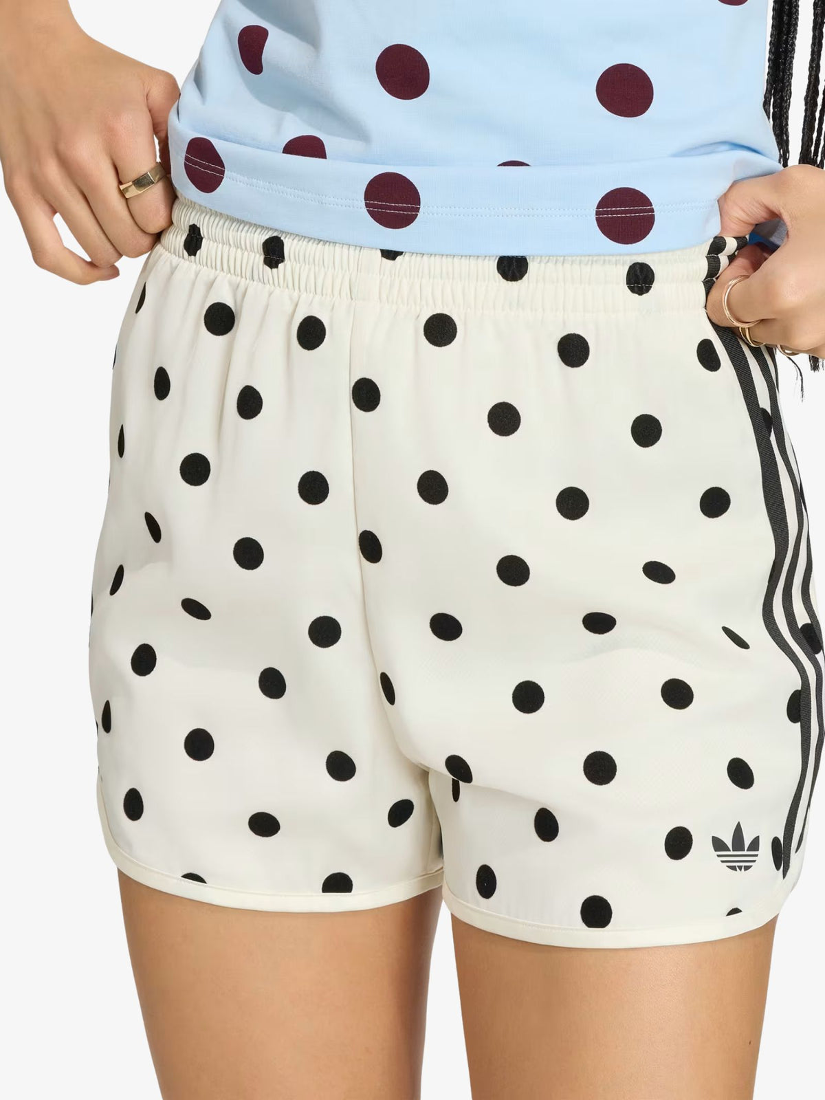 Adidas Polka Dots Sprinter Shorts | Off White