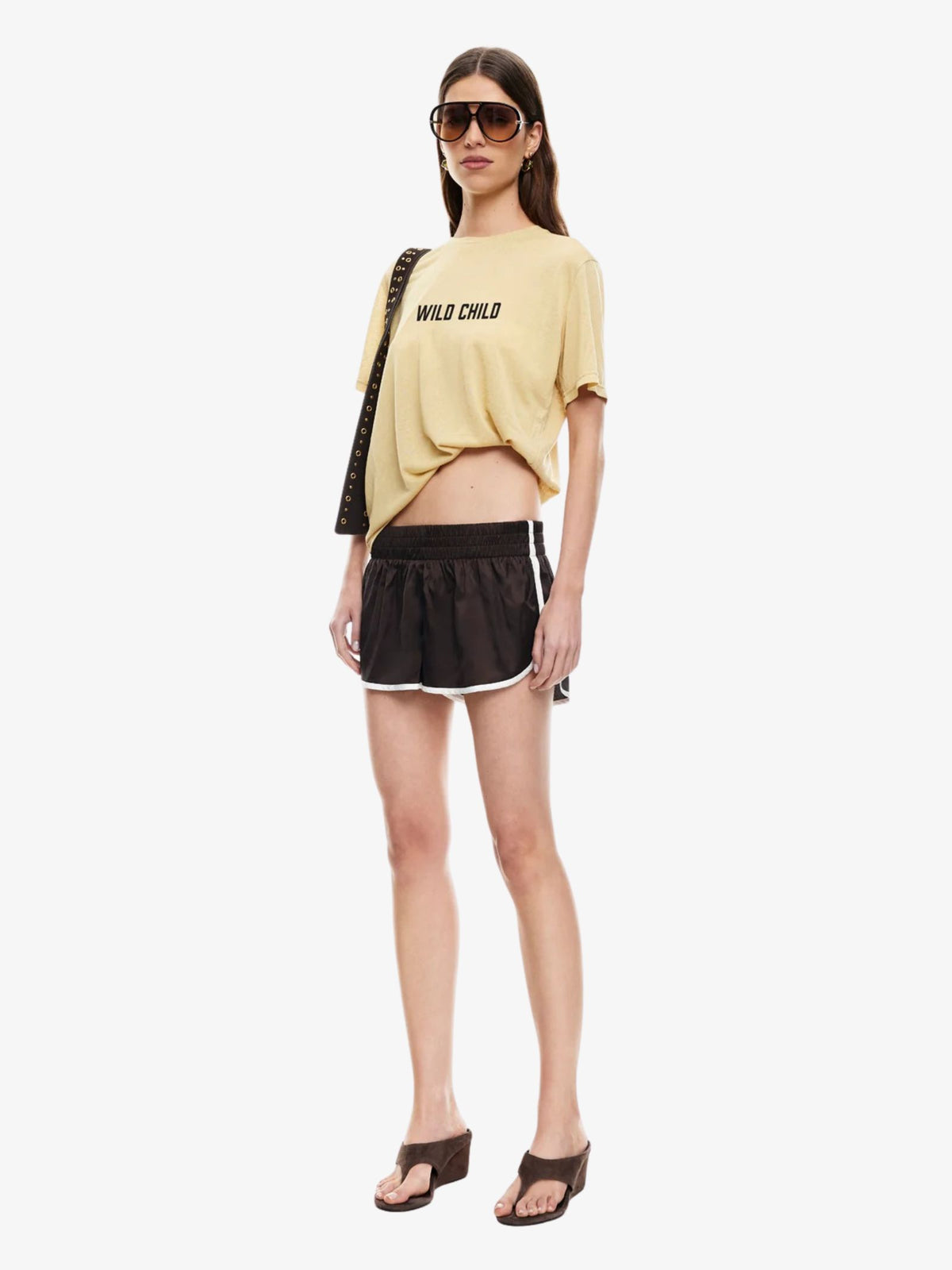 Lioness Honey Mini Shorts | Chocolate