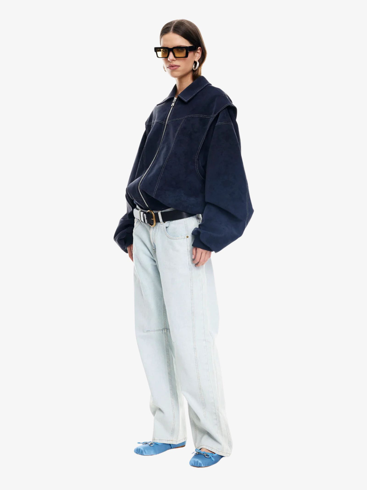 Lioness Vista Bomber | WASHED NAVY