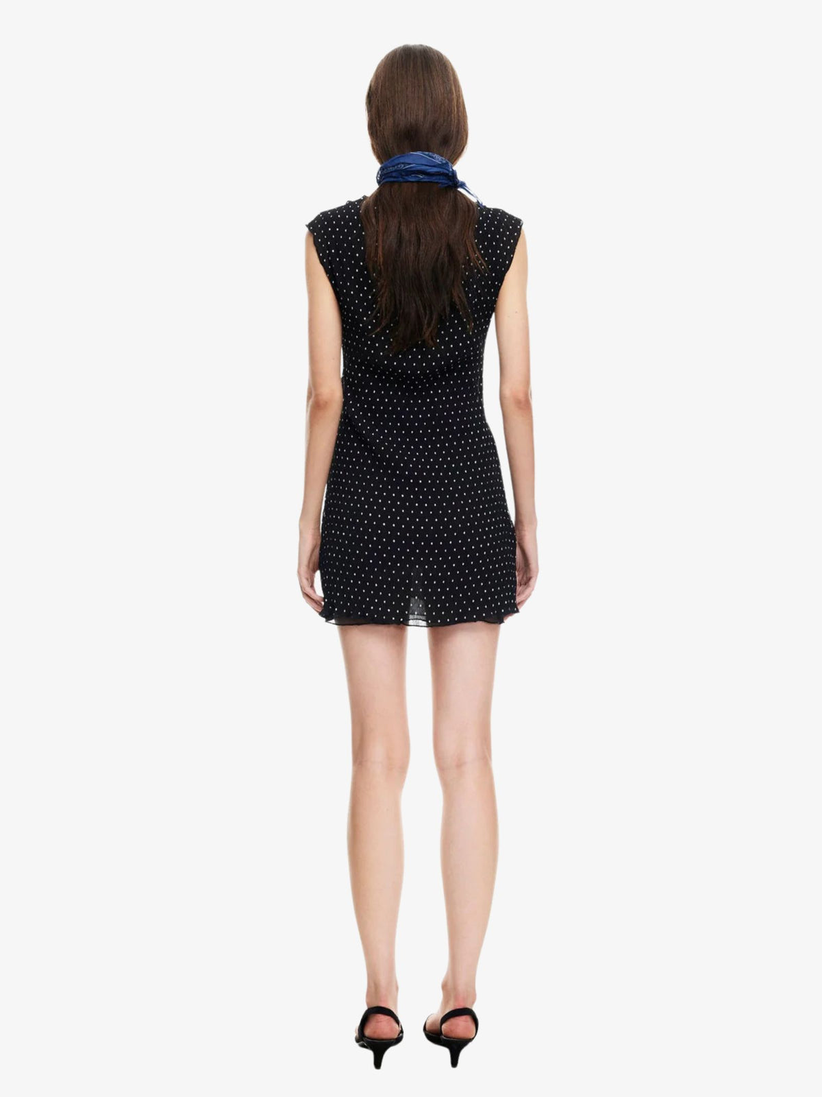 Lioness Mariner Mini Dress | Noir Polka