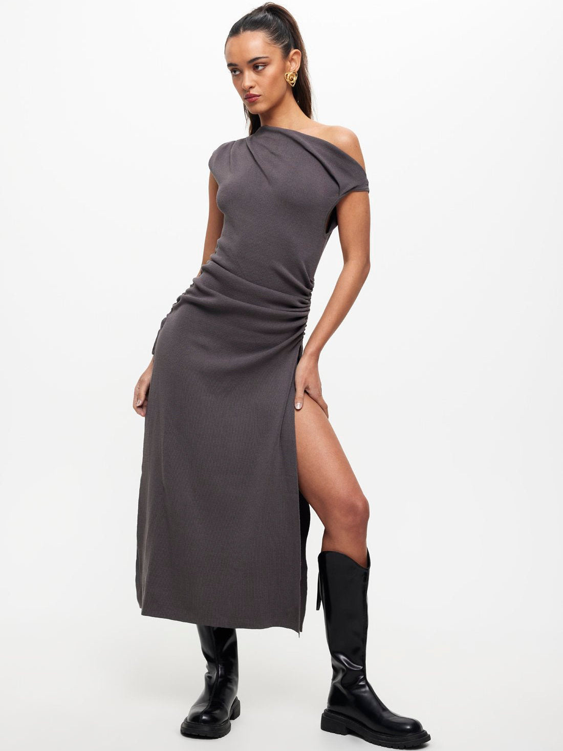 Lioness Original Sin Dress Slate | Glue Store Lioness Original Sin Dress Slate | Glue Store