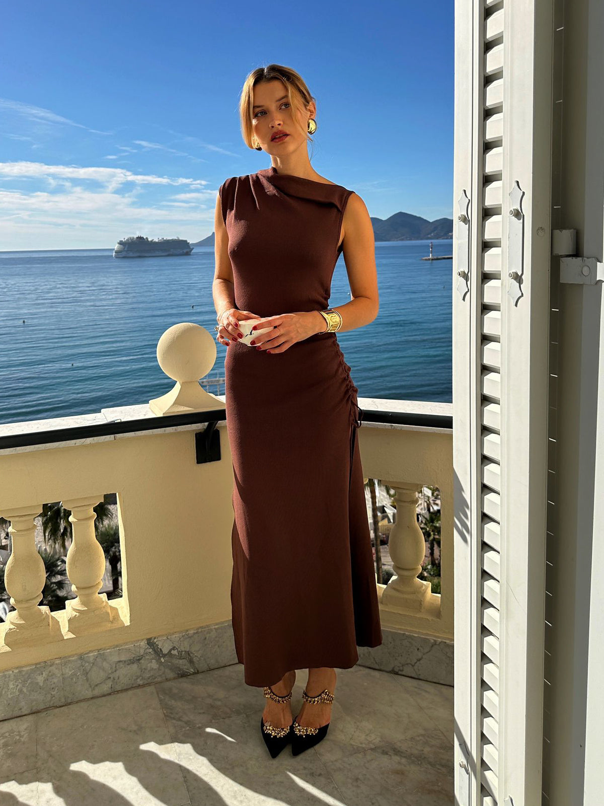 Lioness Original Sin Dress Chocolate | Glue Store Lioness Original Sin Dress Chocolate | Glue Store