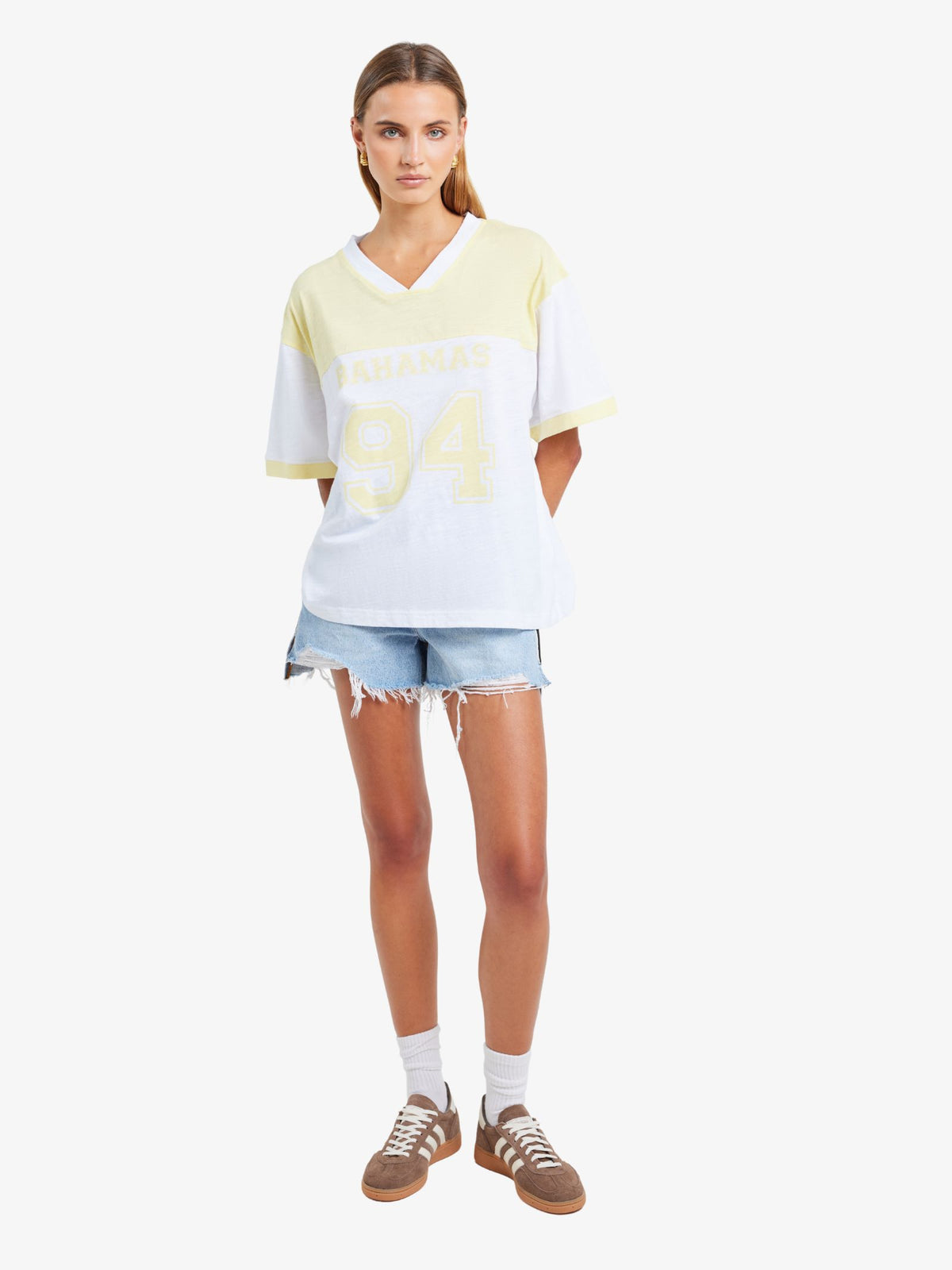 LIIDO Bahamas Oversized Tee | Butter