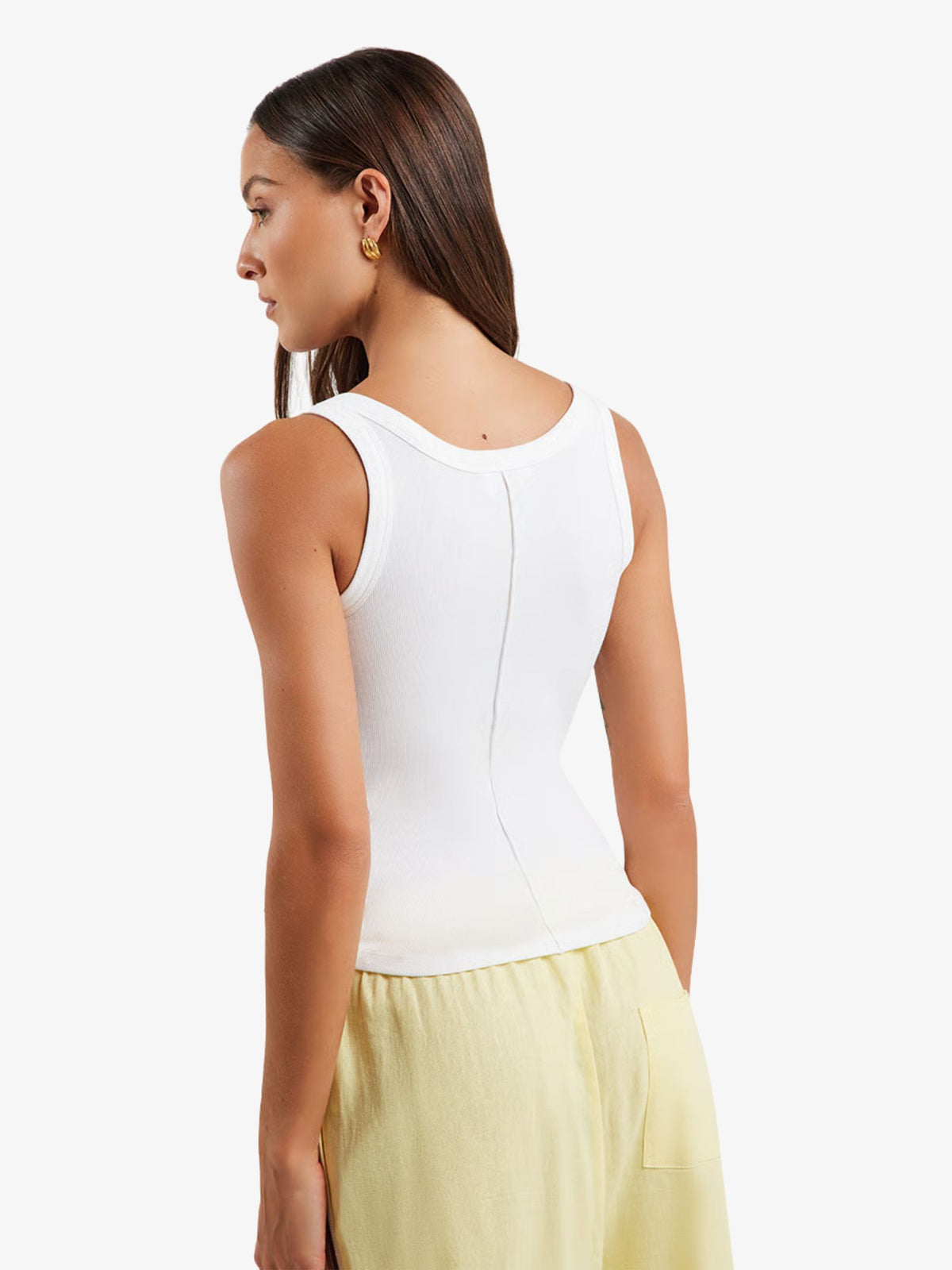 LIIDO Alina Tank | Bright White