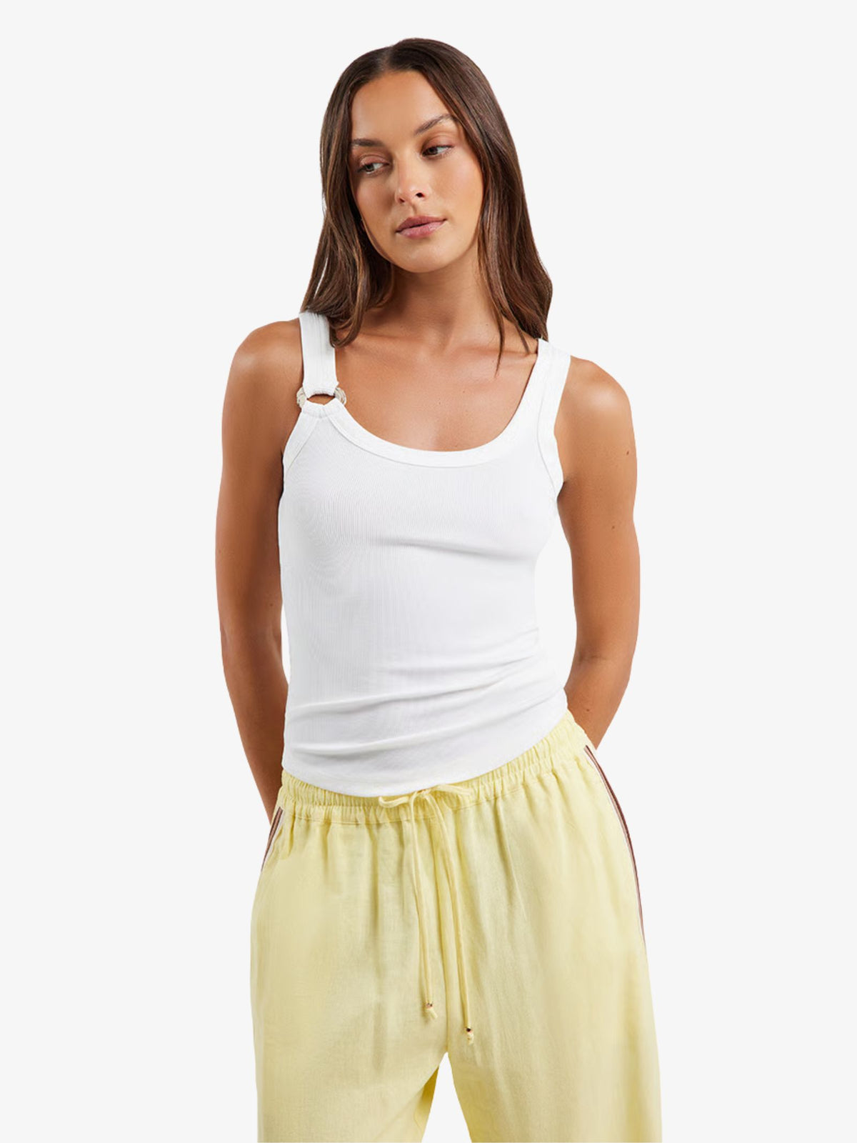 LIIDO Alina Tank | Bright White