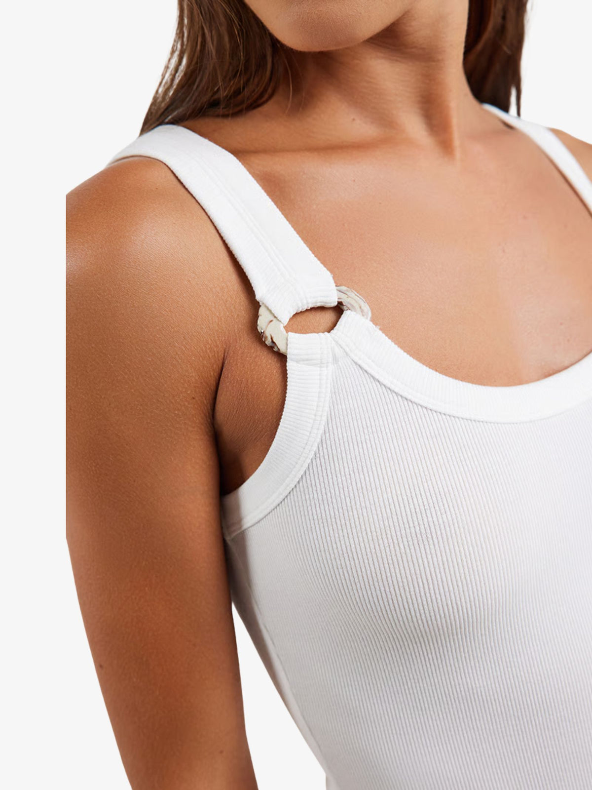 LIIDO Alina Tank | Bright White