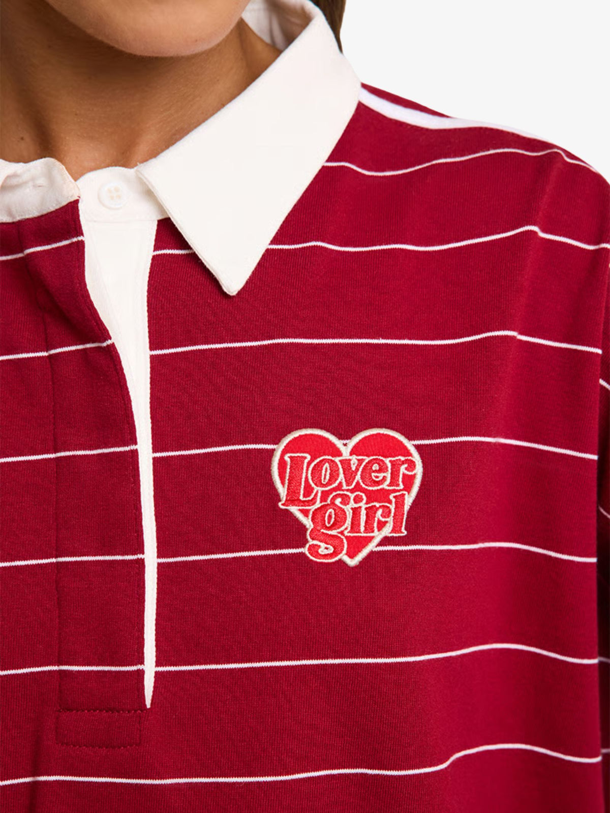 LIIDO Los Angeles Jersey | BURGANDY PINSTRIPE