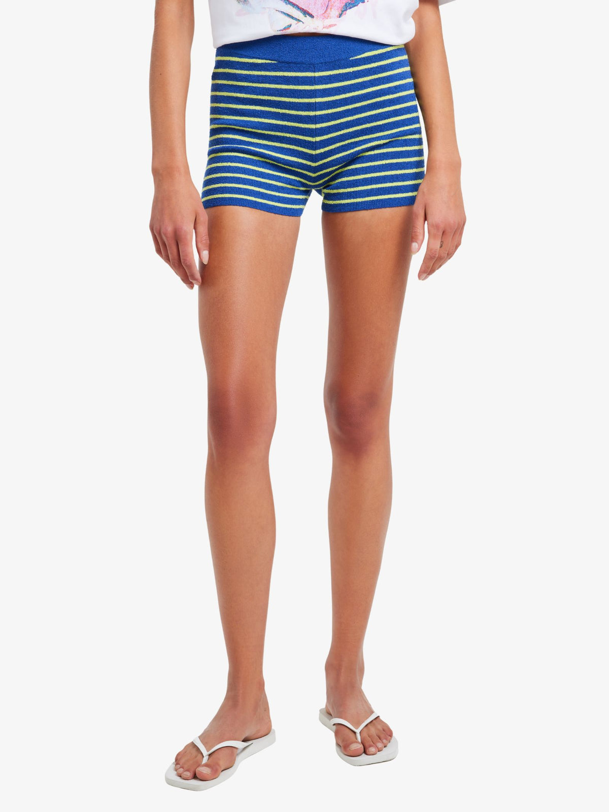 LIIDO Ria Knit Shorts | Ria Stripe