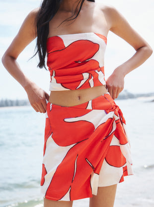 Priya Wrap Skirt