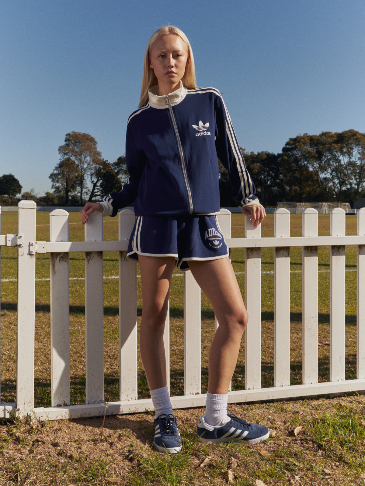 Adidas BB Crepe Track Top | Dark Blue