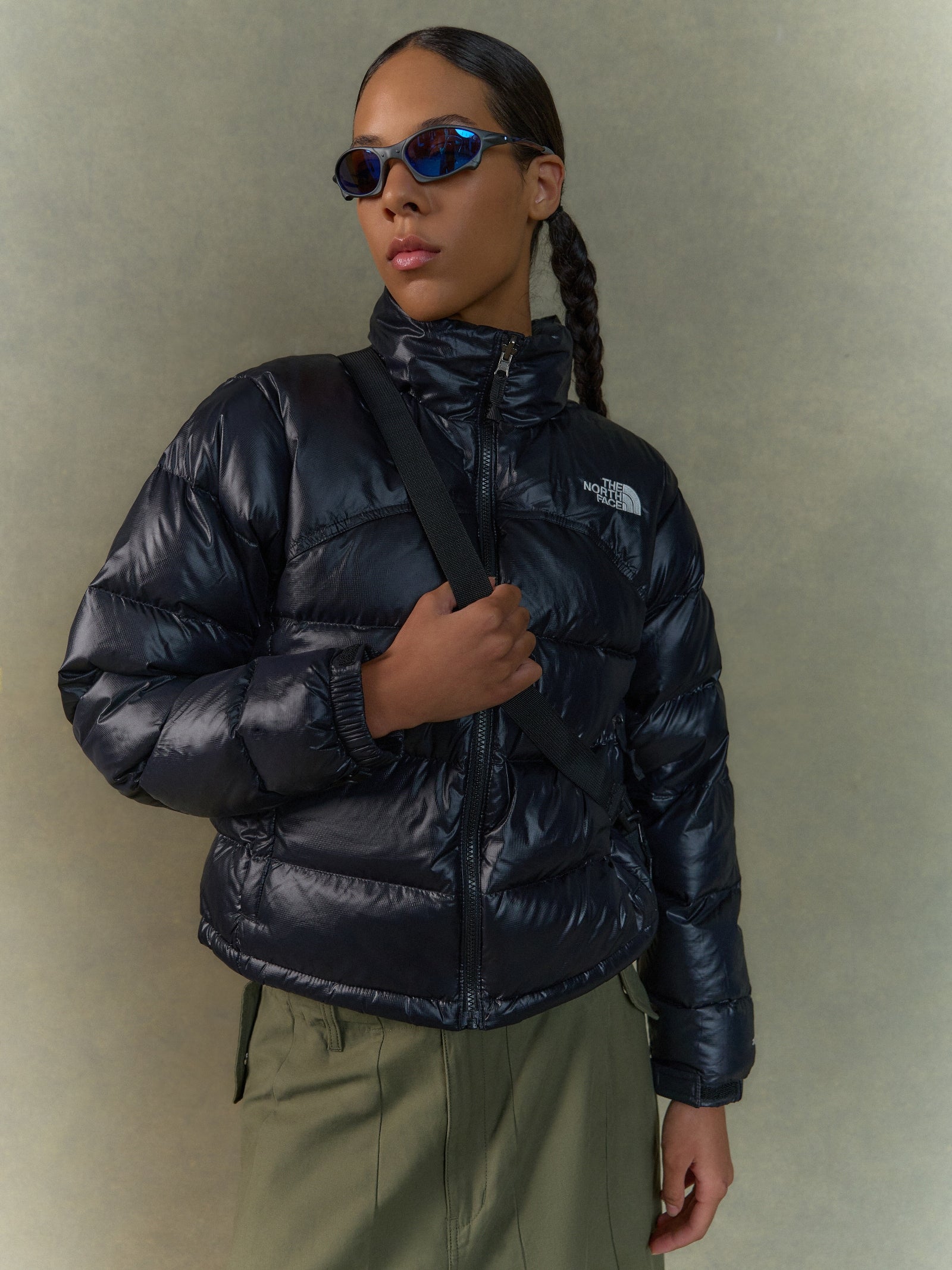 Tnf 2000 North Face Black Puffer Women 2000 Retro Nuptse Jacket