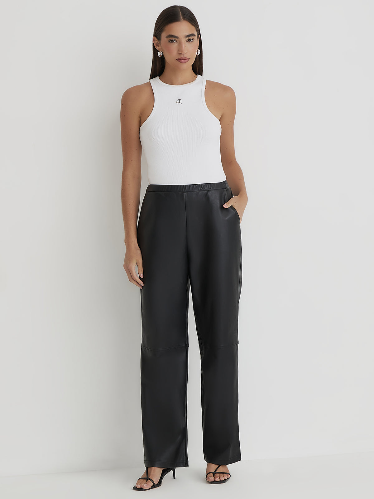 4th & Reckless Lori Trouser | Black