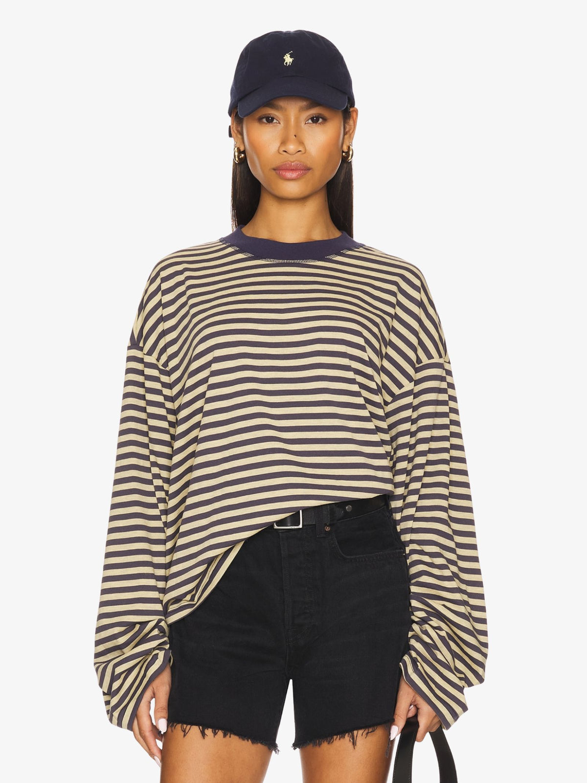 Lioness Bloom Long Sleeve | BEIGE STRIPE