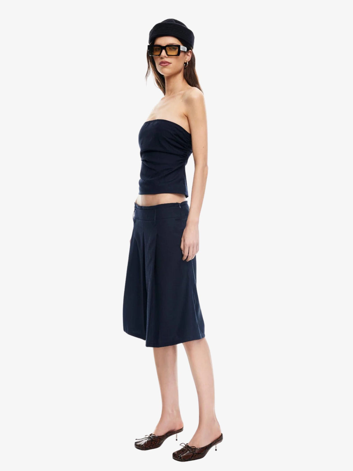 Lioness Twilight Top | Midnight Plaid