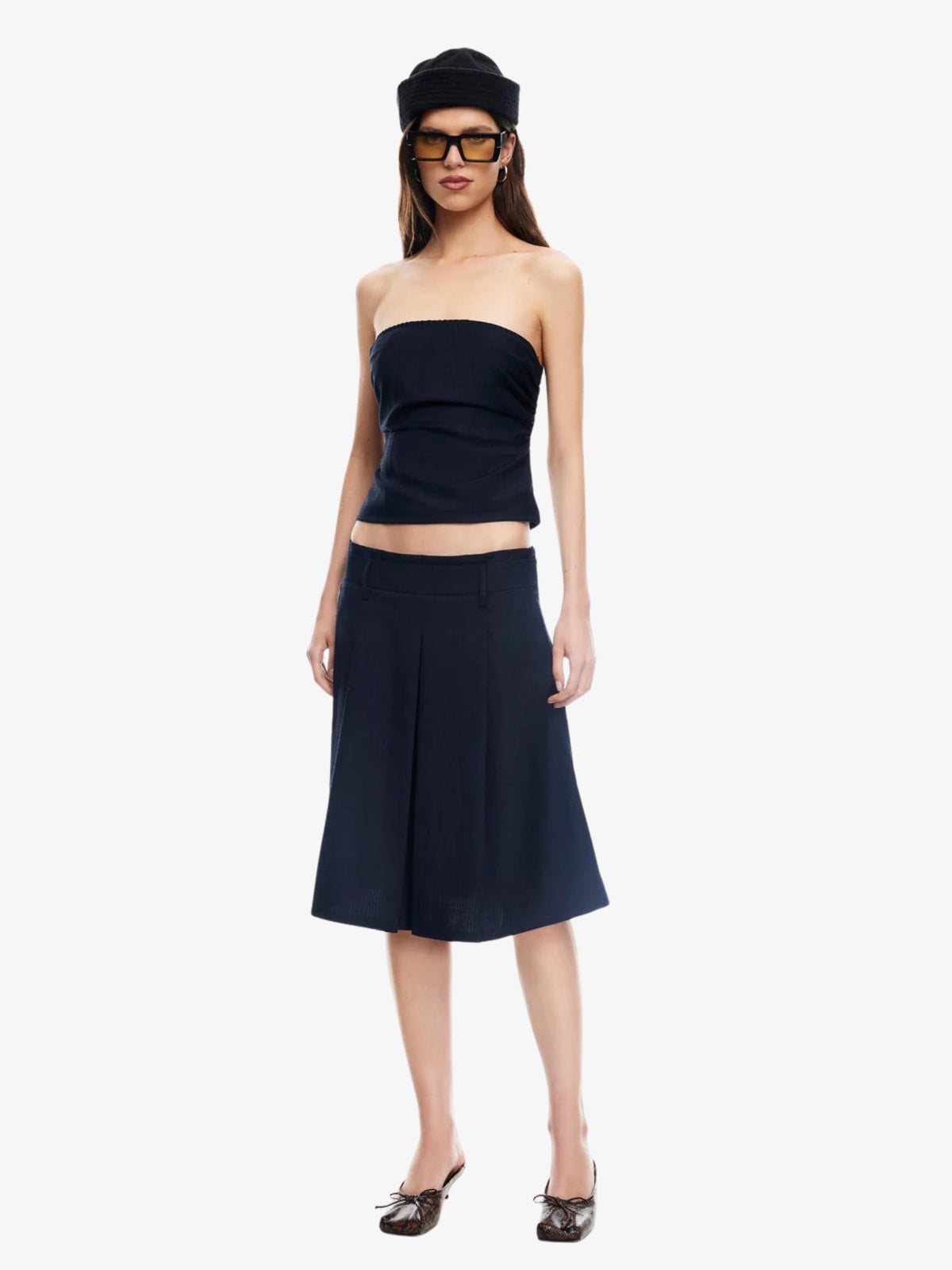 Lioness Twilight Top | Midnight Plaid