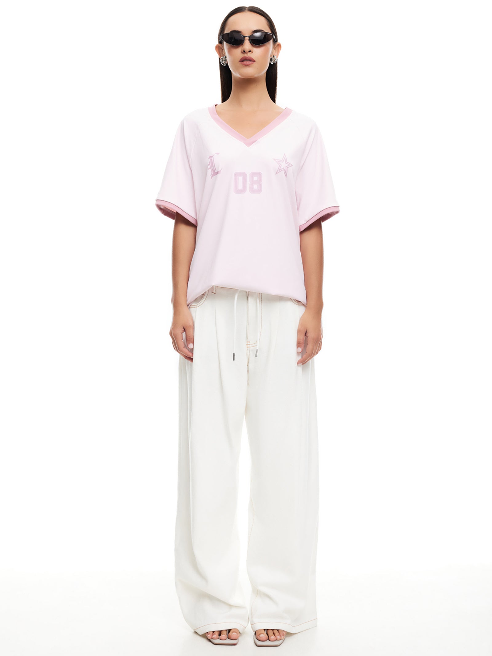 Lioness Spectate Top Soft Pink | Glue Store