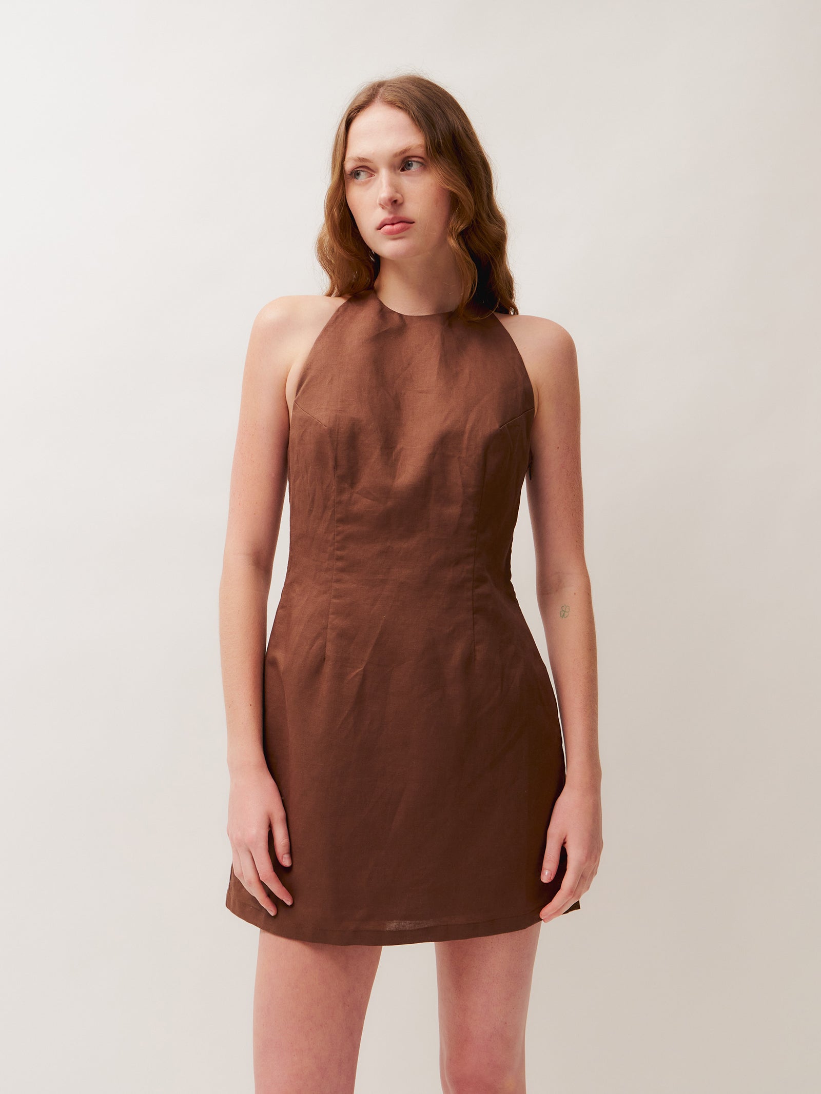 Amber Halter Dress