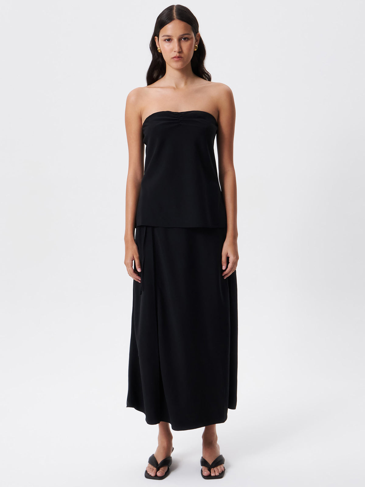 Lulu & Rose Meg Strapless Top | Black