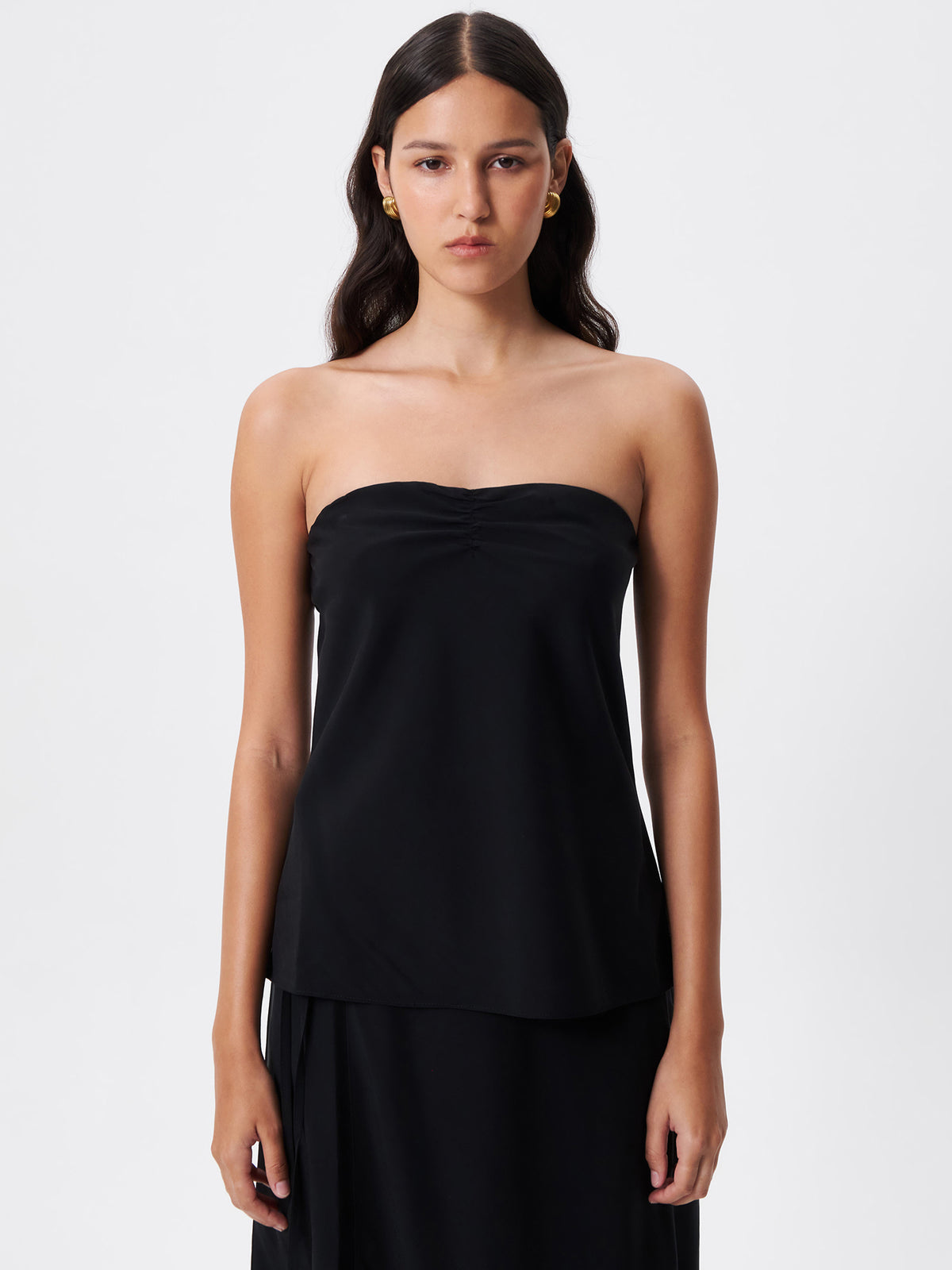 Lulu & Rose Meg Strapless Top | Black