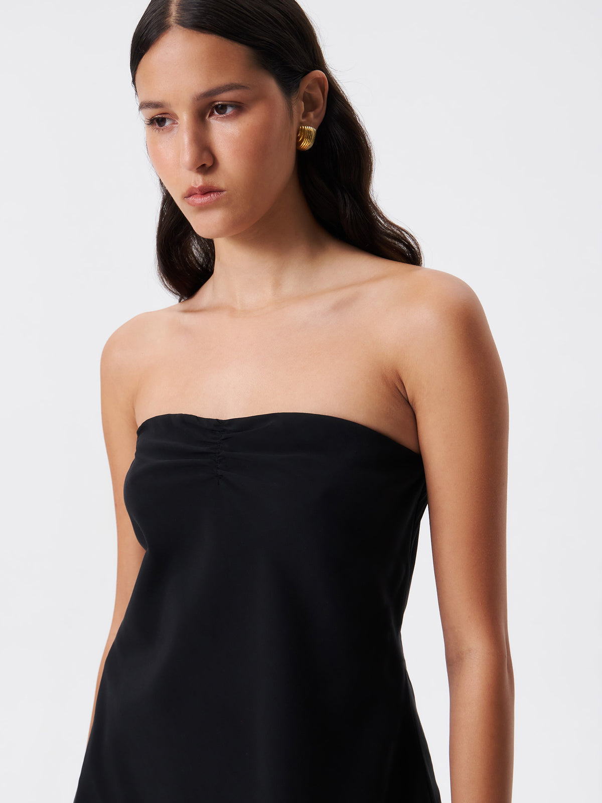 Lulu & Rose Meg Strapless Top | Black