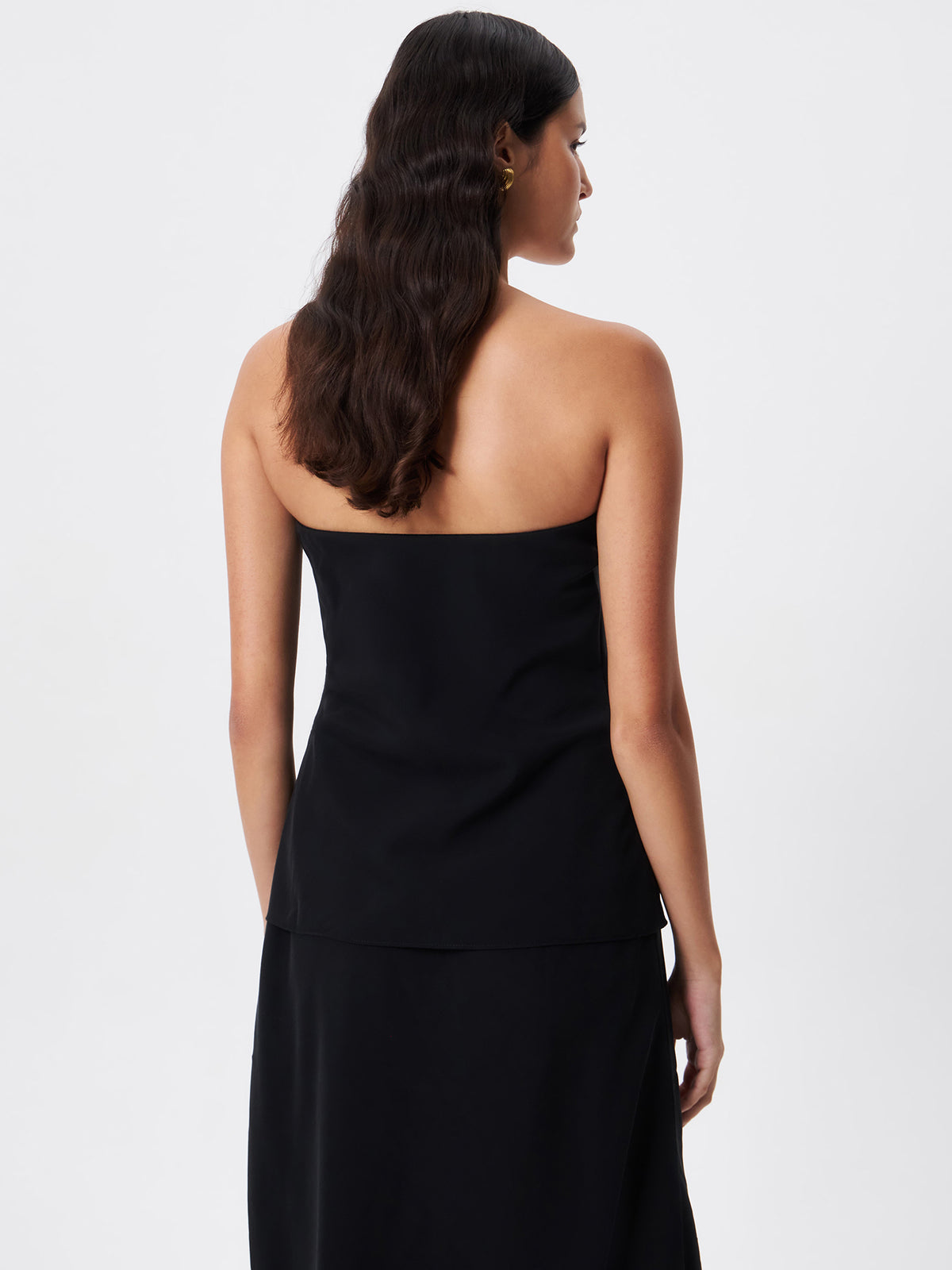 Lulu & Rose Meg Strapless Top | Black