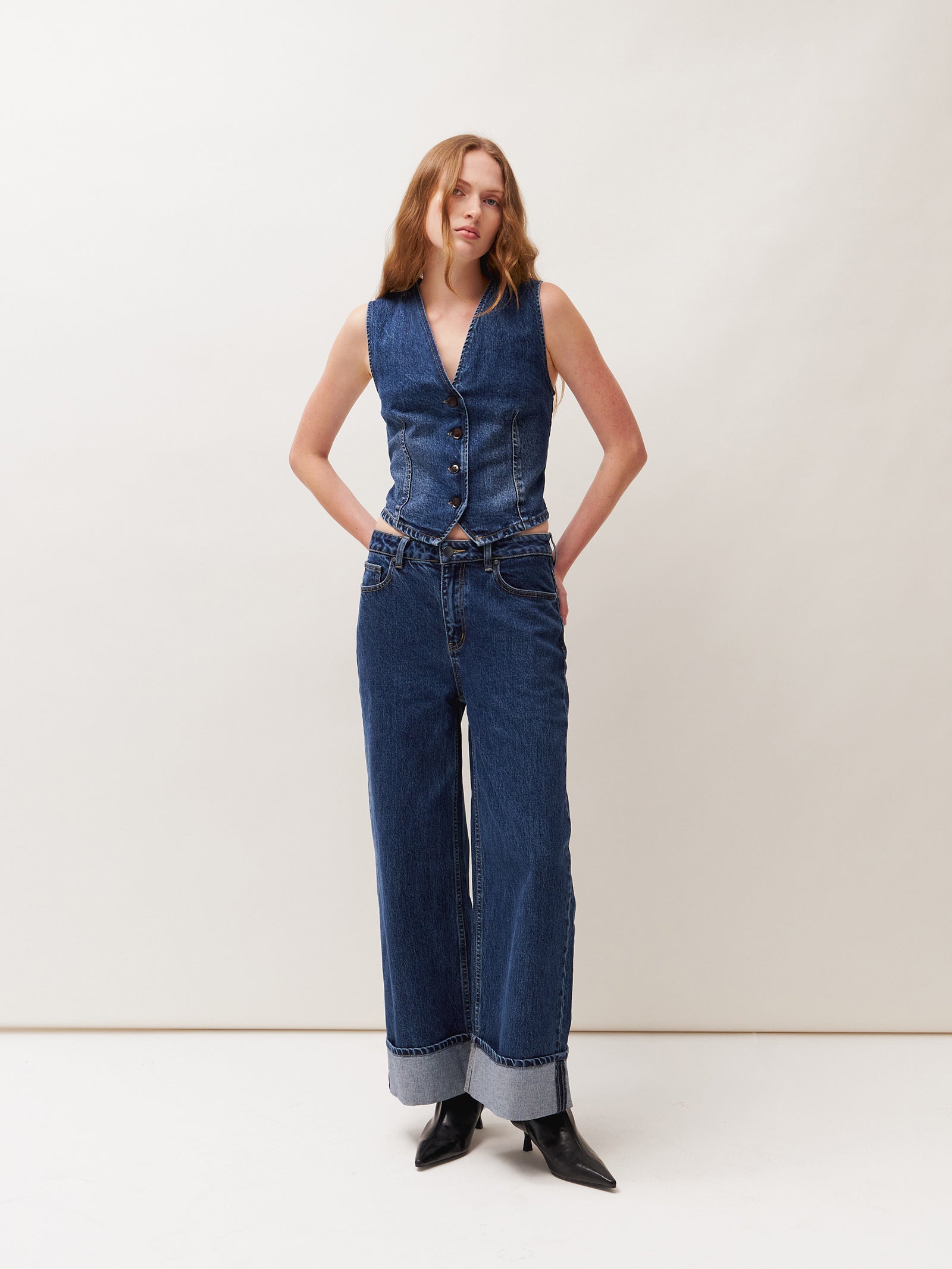 Tia Denim Vest