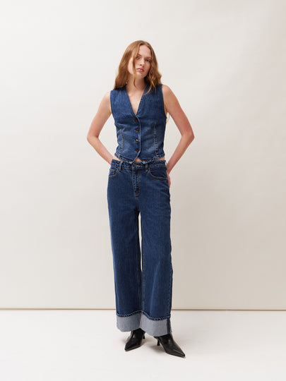 Tia Denim Vest