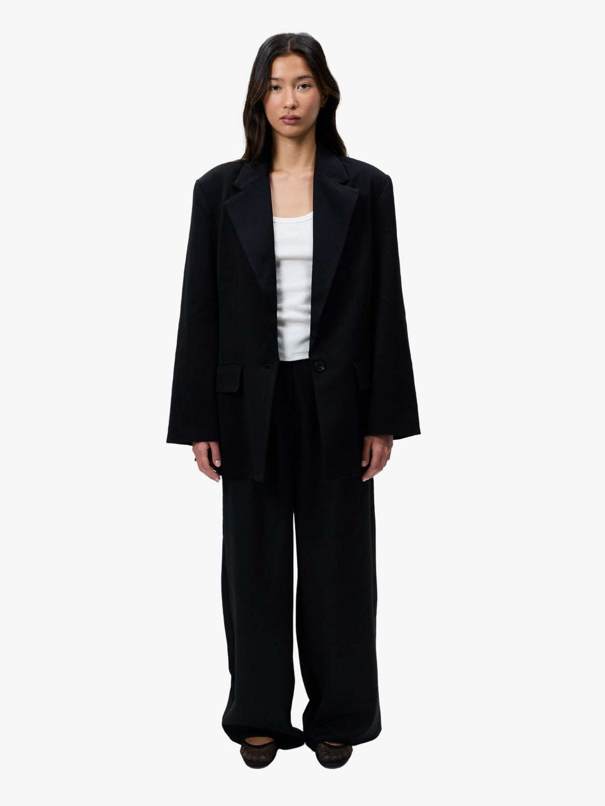 Lulu & Rose Saskia Oversized Blazer | Black