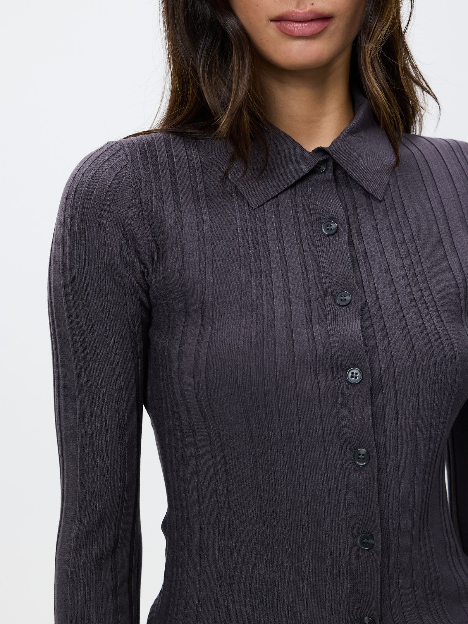 Leonie Button Up Knit Top